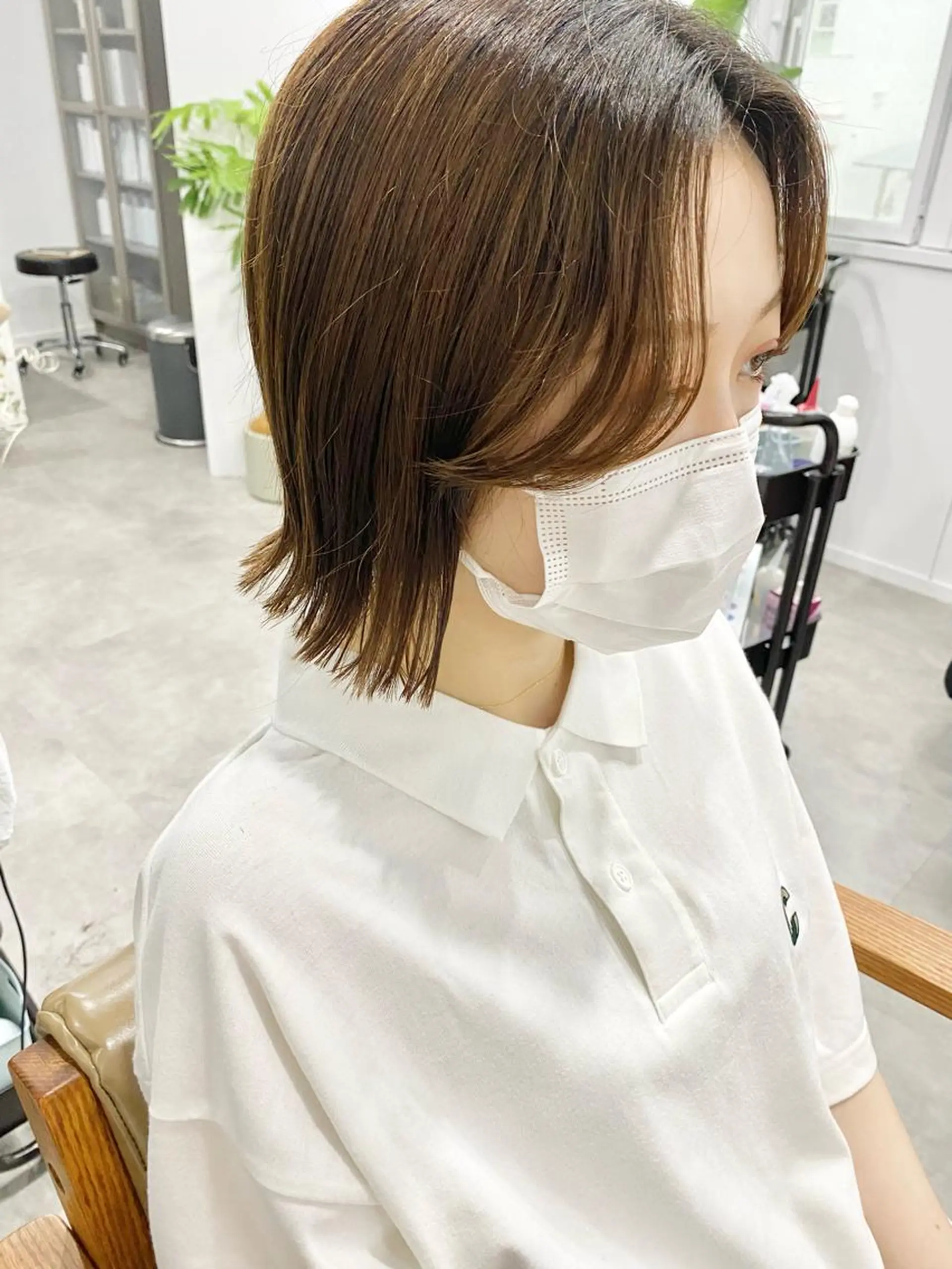 ショート カラー ヘアアレンジ ume所属・ひなの .のその他イメージ
