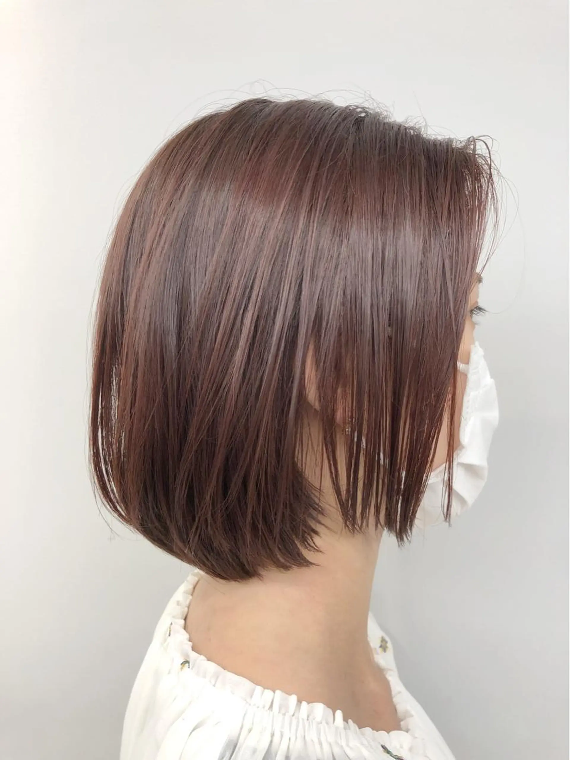 ショート カラー ピンクカラー ボブ 代表　YUKI ☆のヘアスタイル