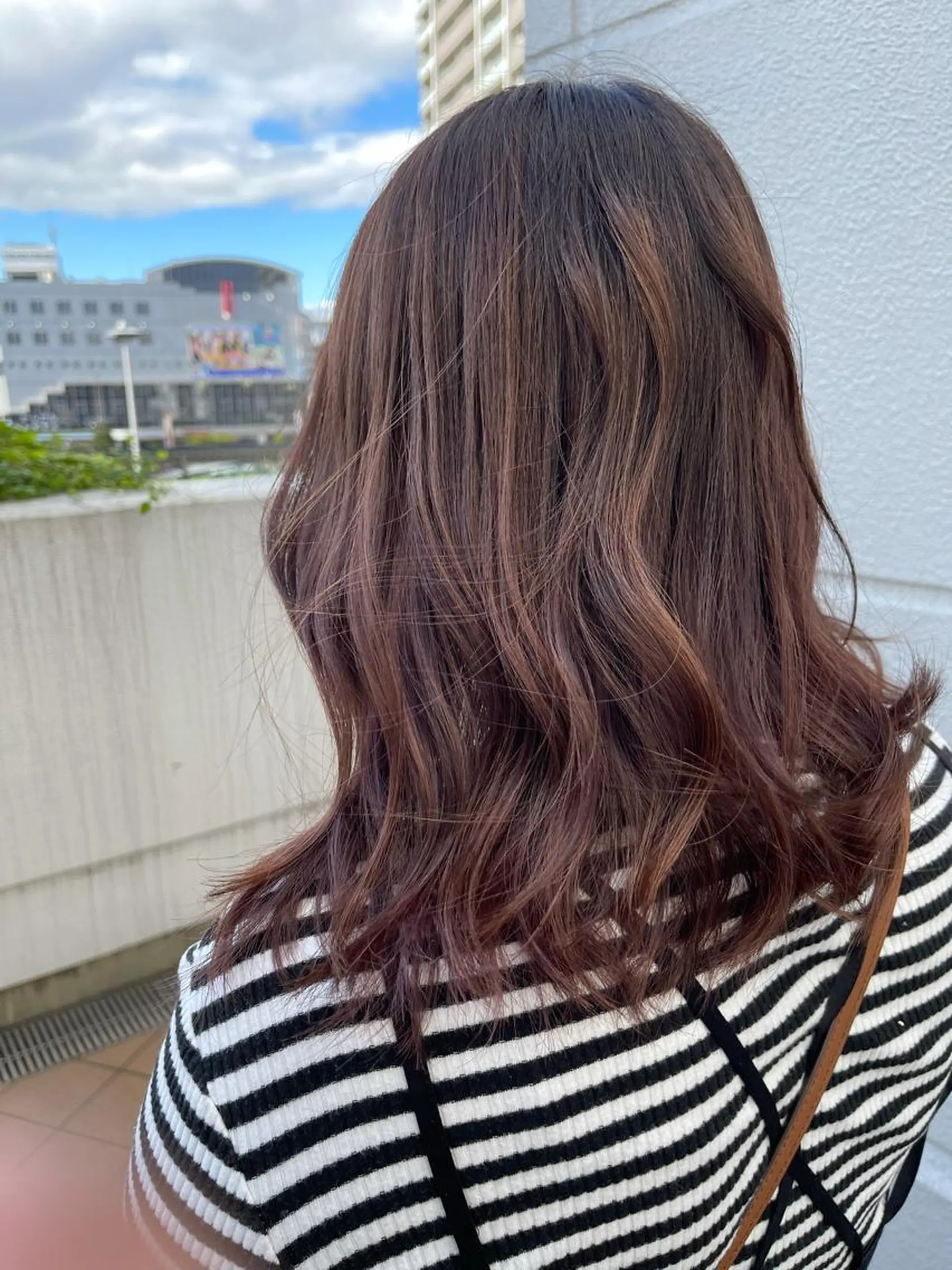 セミロング カラー 髪質改善/縮毛矯正 齊藤謙介のヘアスタイル