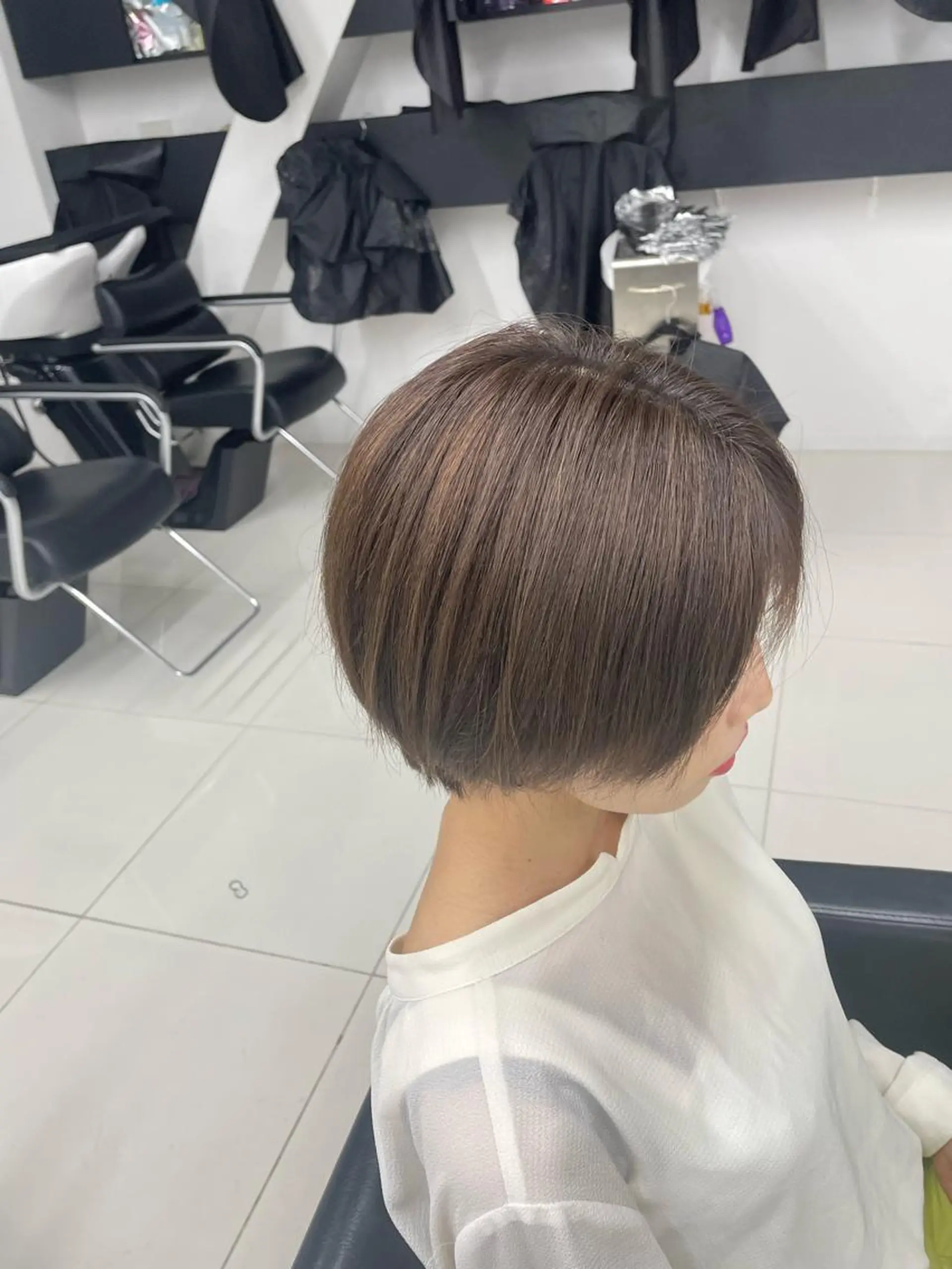 ミディアム カラー ハイライトカラー ハイライト ✨無料！カット モデル募集✨夕貴のヘアスタイル