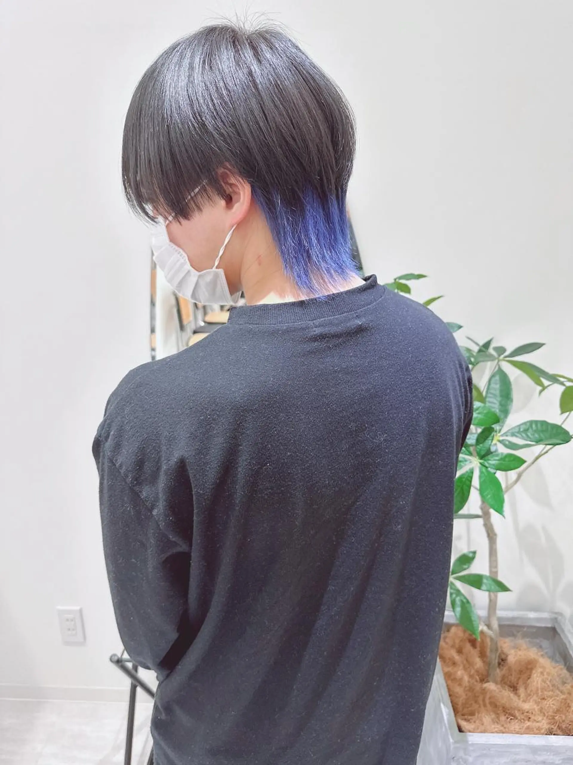 ミディアム カラー ヘアアレンジ メンズ カット ヘアカラー メンズZina代表 田端 麗治のヘアスタイル