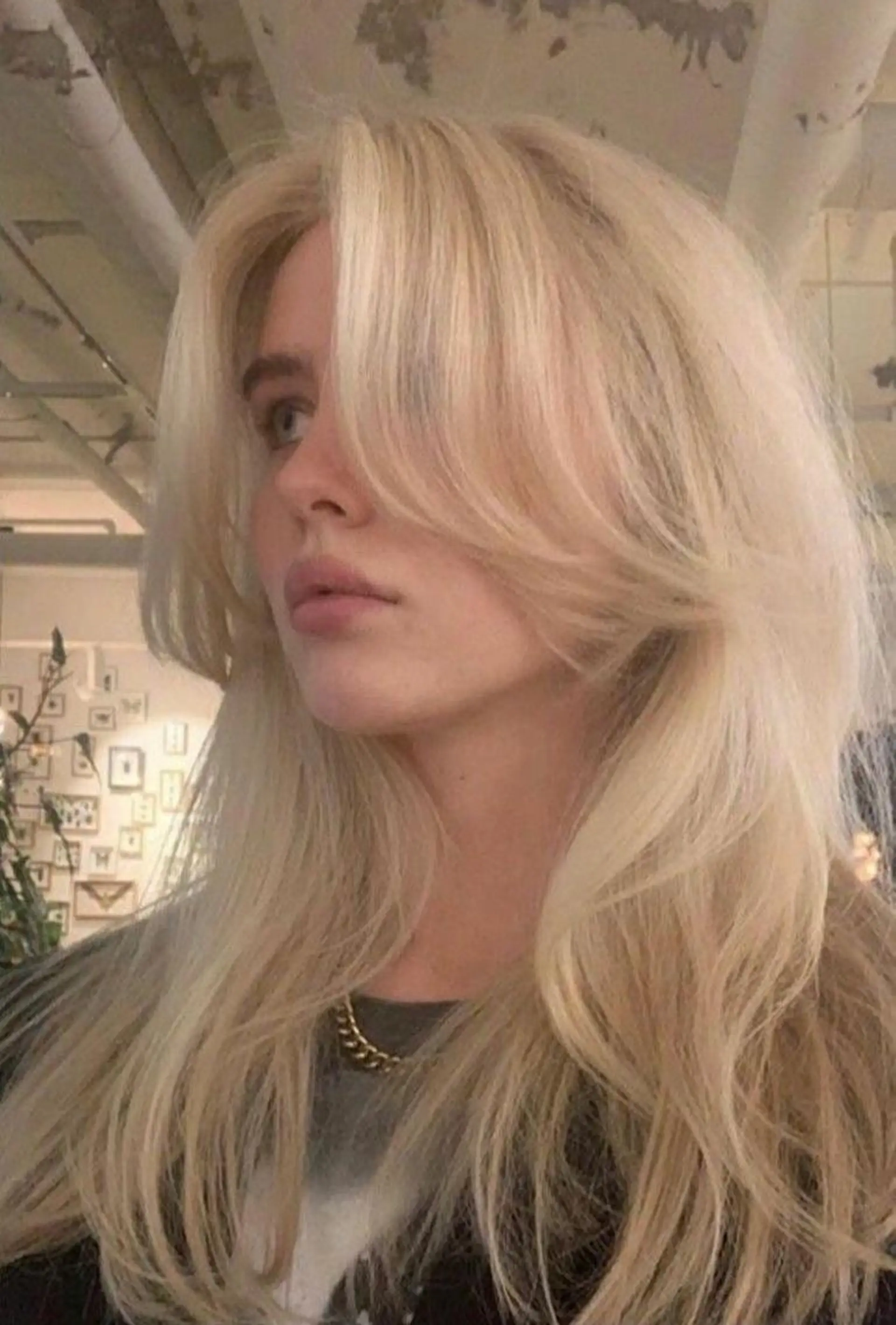 ロング カラー ヘアアレンジ レイヤーカット ハッシュカット/ 韓国ヘア☽⋰mahoのヘアスタイル