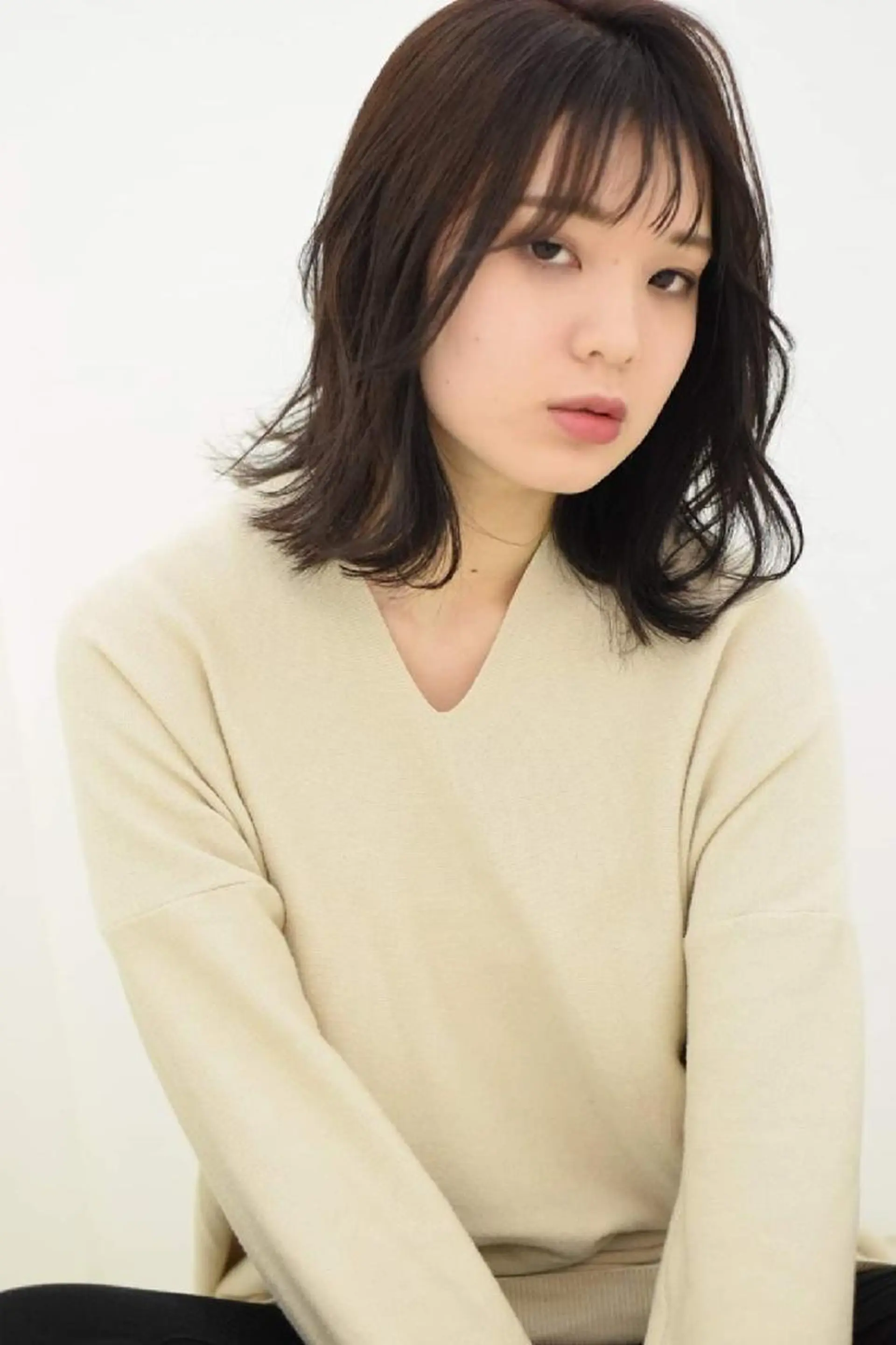 ミディアム ヘアカラー 鈴木 貴之のヘアスタイル