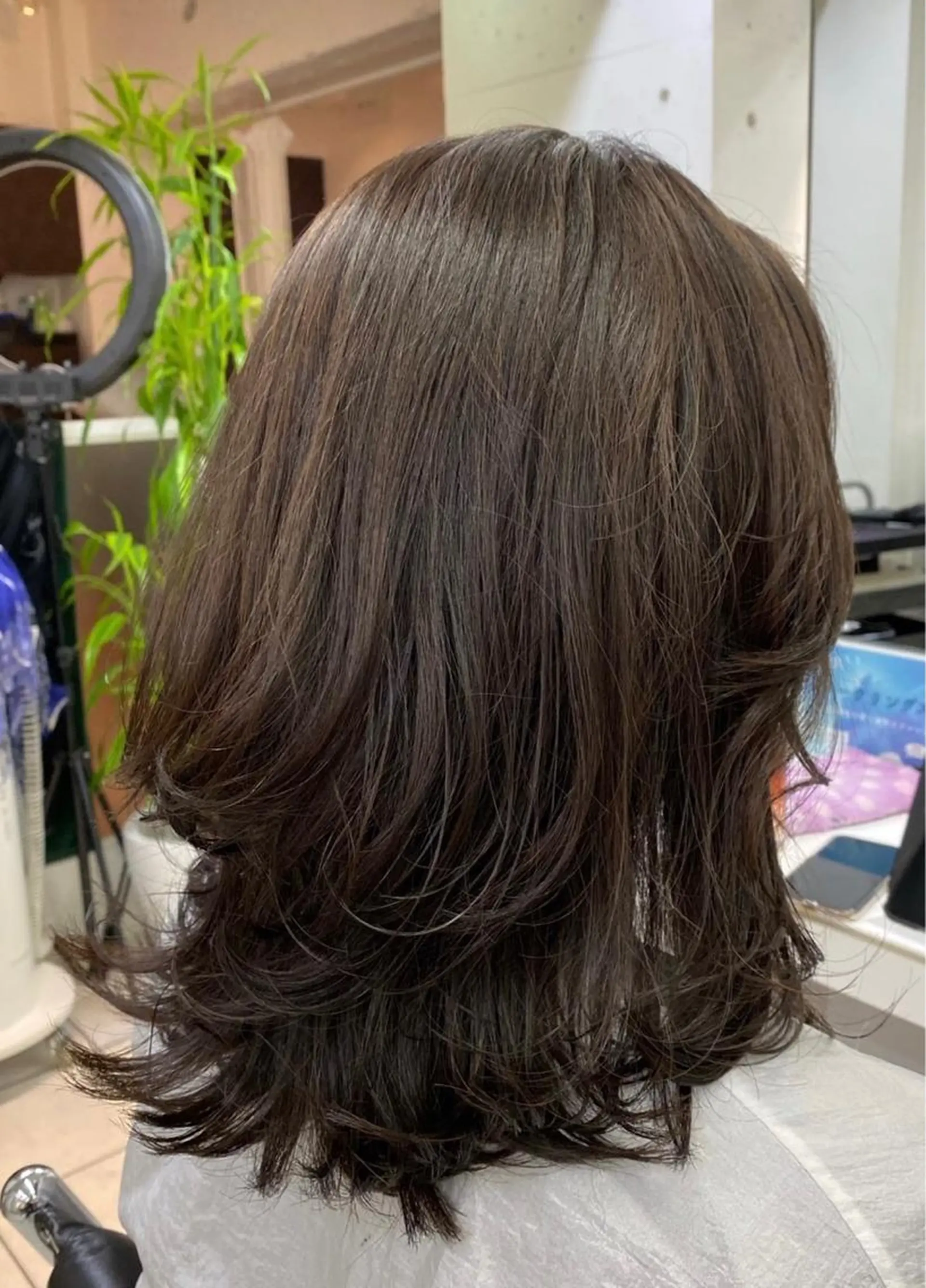 ミディアム カラー TONI&GUY   EBISU所属・星野 菜月のヘアスタイル