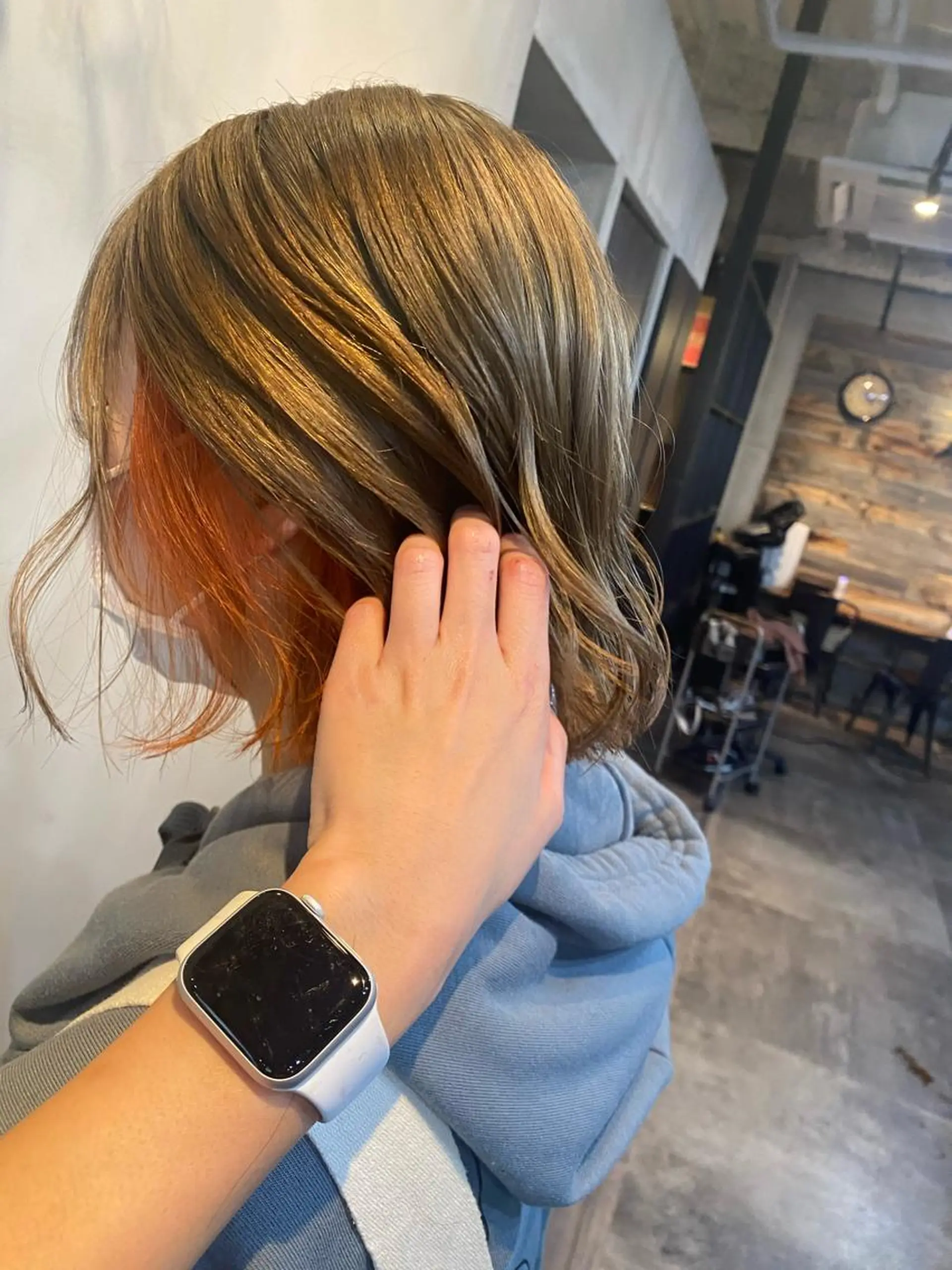 ショート ヘアカラー トリートメント sail所属・sail ミウのヘアスタイル