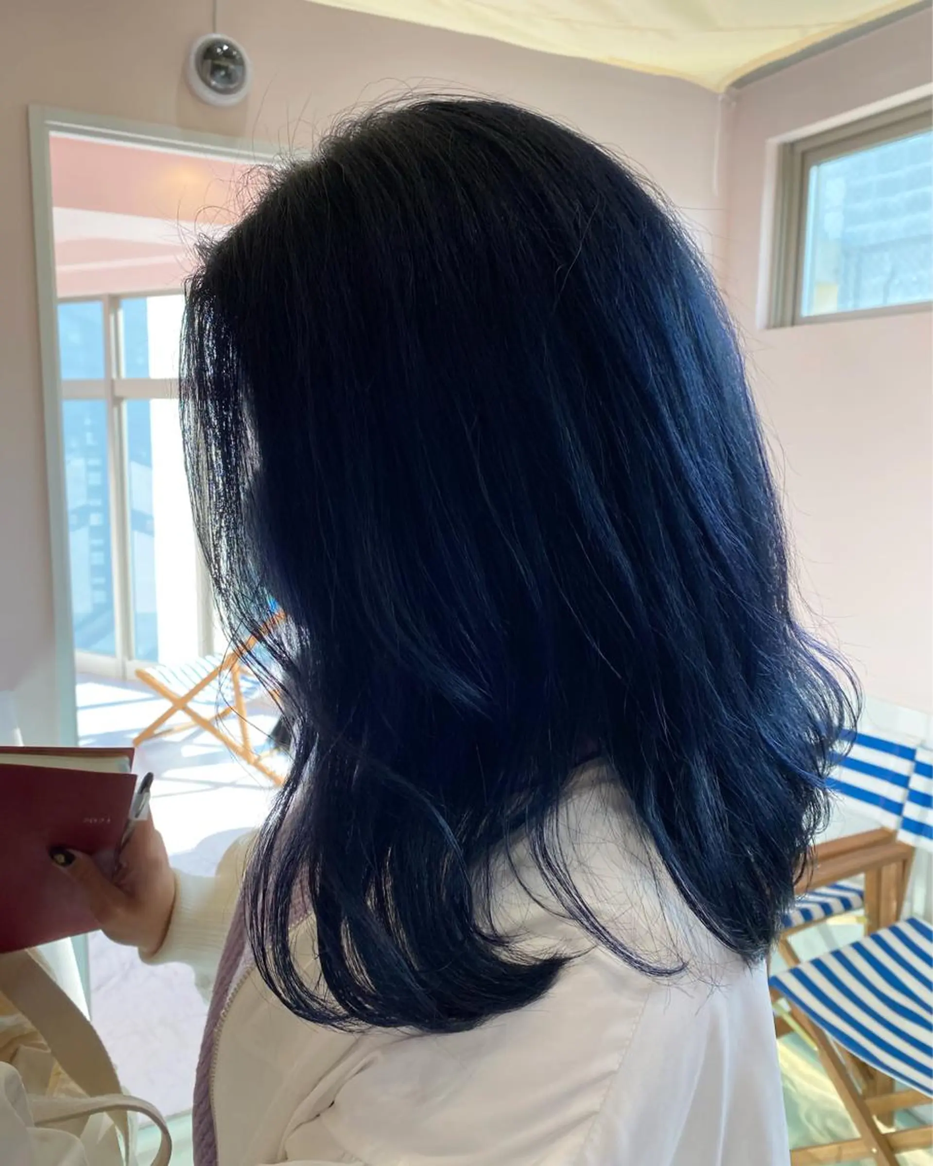 セミロング カラー ヘアアレンジ ヘアカラー SALOWIN横浜所属・𓍯韓国style/ 髪質改善𓍯中村和希のヘアスタイル