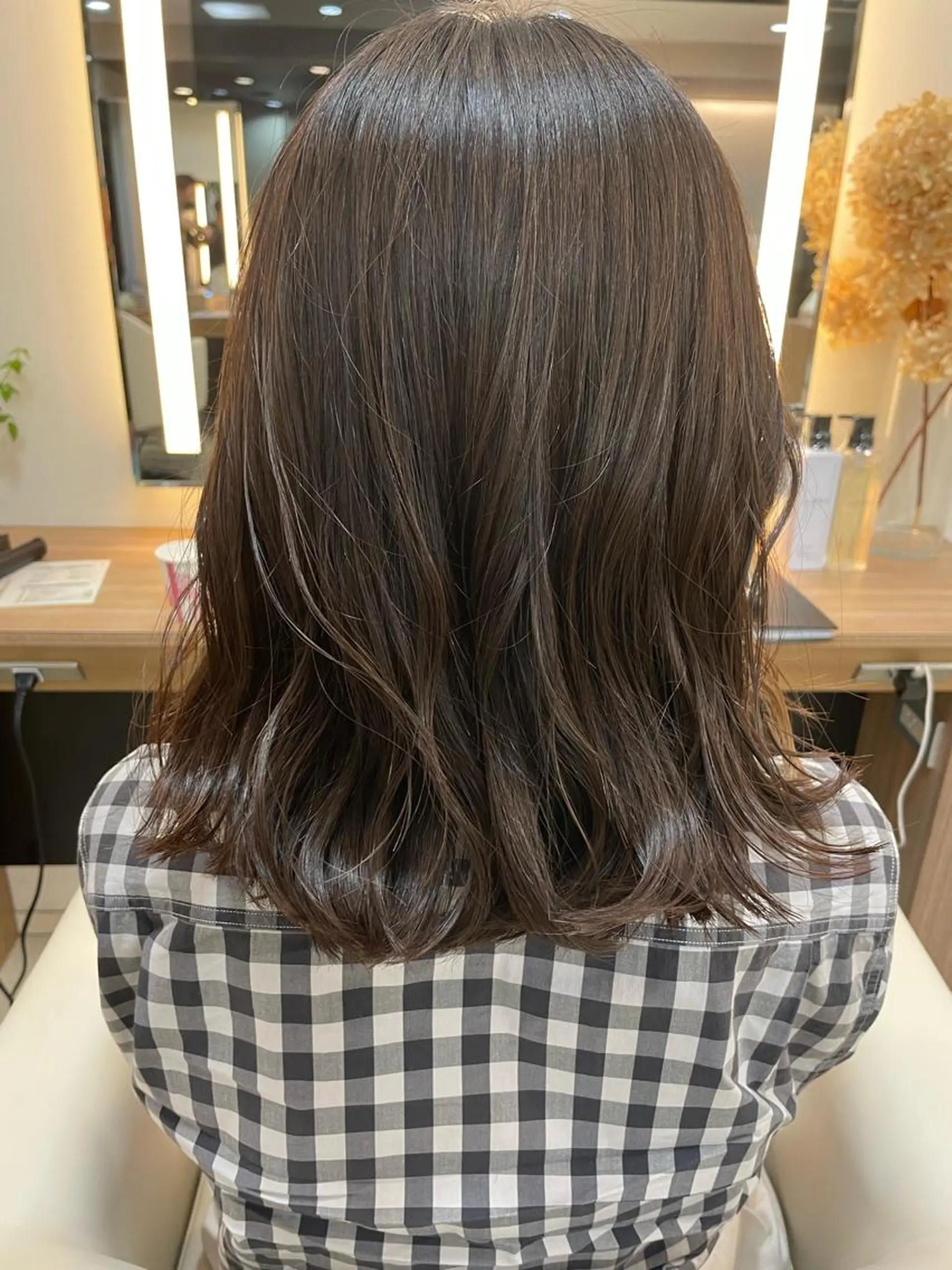 カラー パーマ/ボブ/ ヘルシーカラー/風花のヘアスタイル