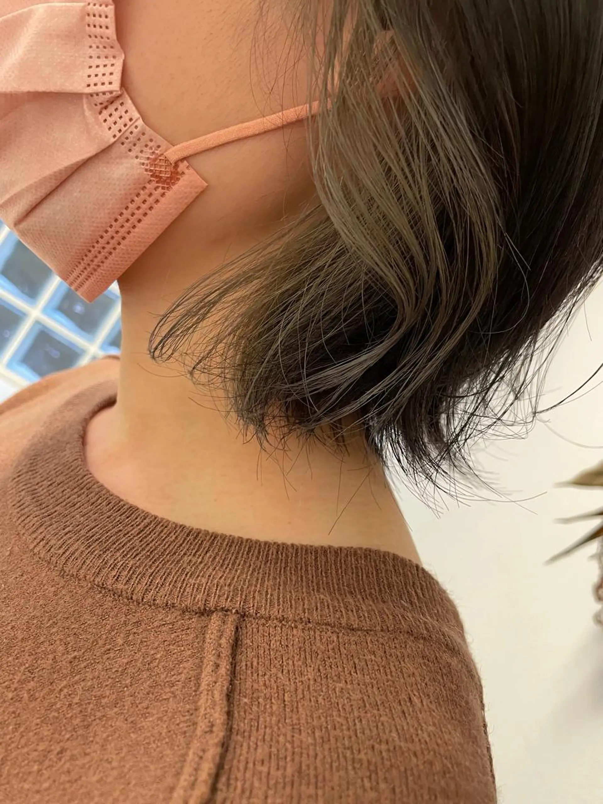 ショート カラー tablier所属・tablier 熊谷日菜子のヘアスタイル