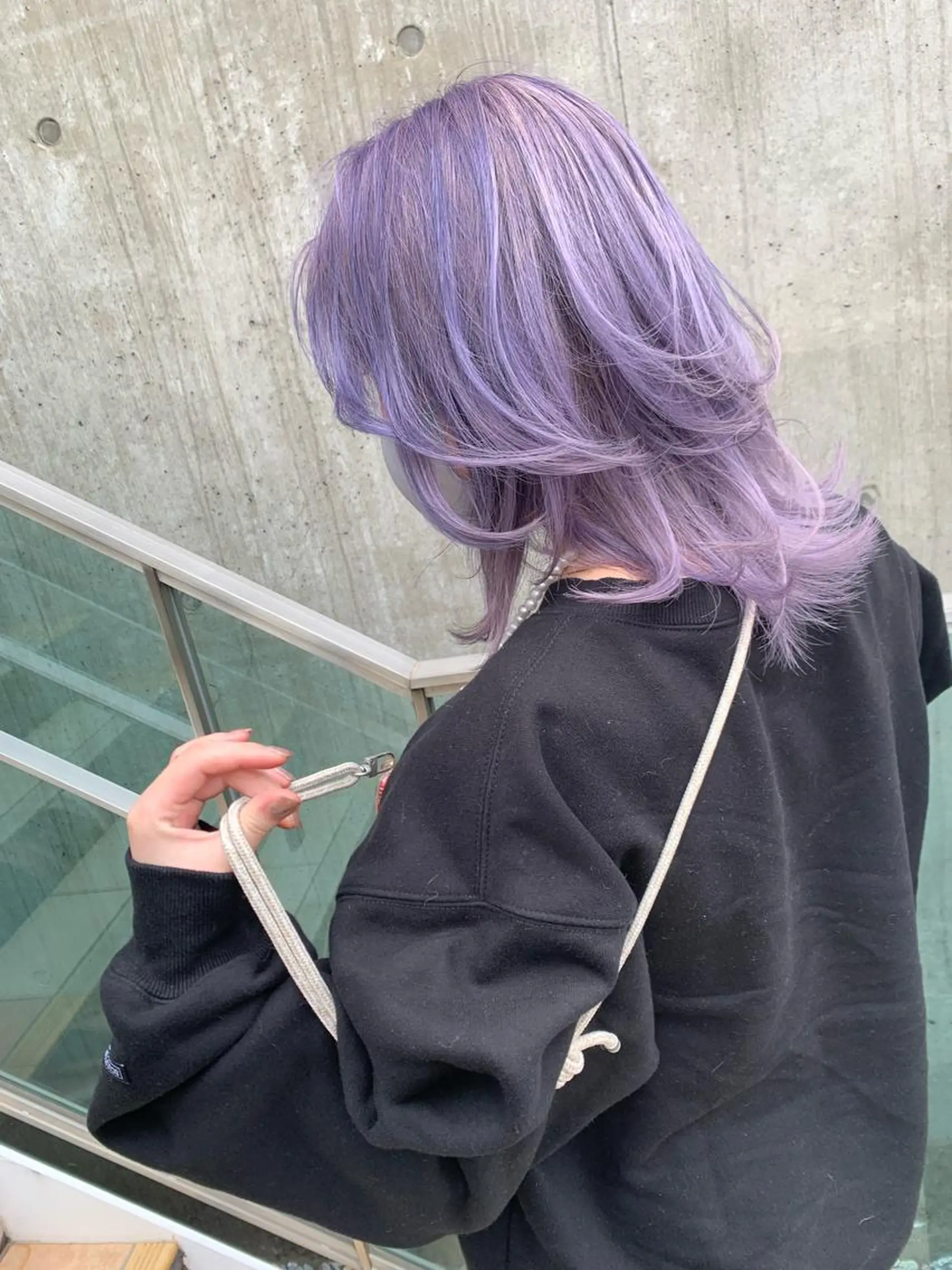 ミディアム レイヤーカット 牧内 拓のヘアスタイル
