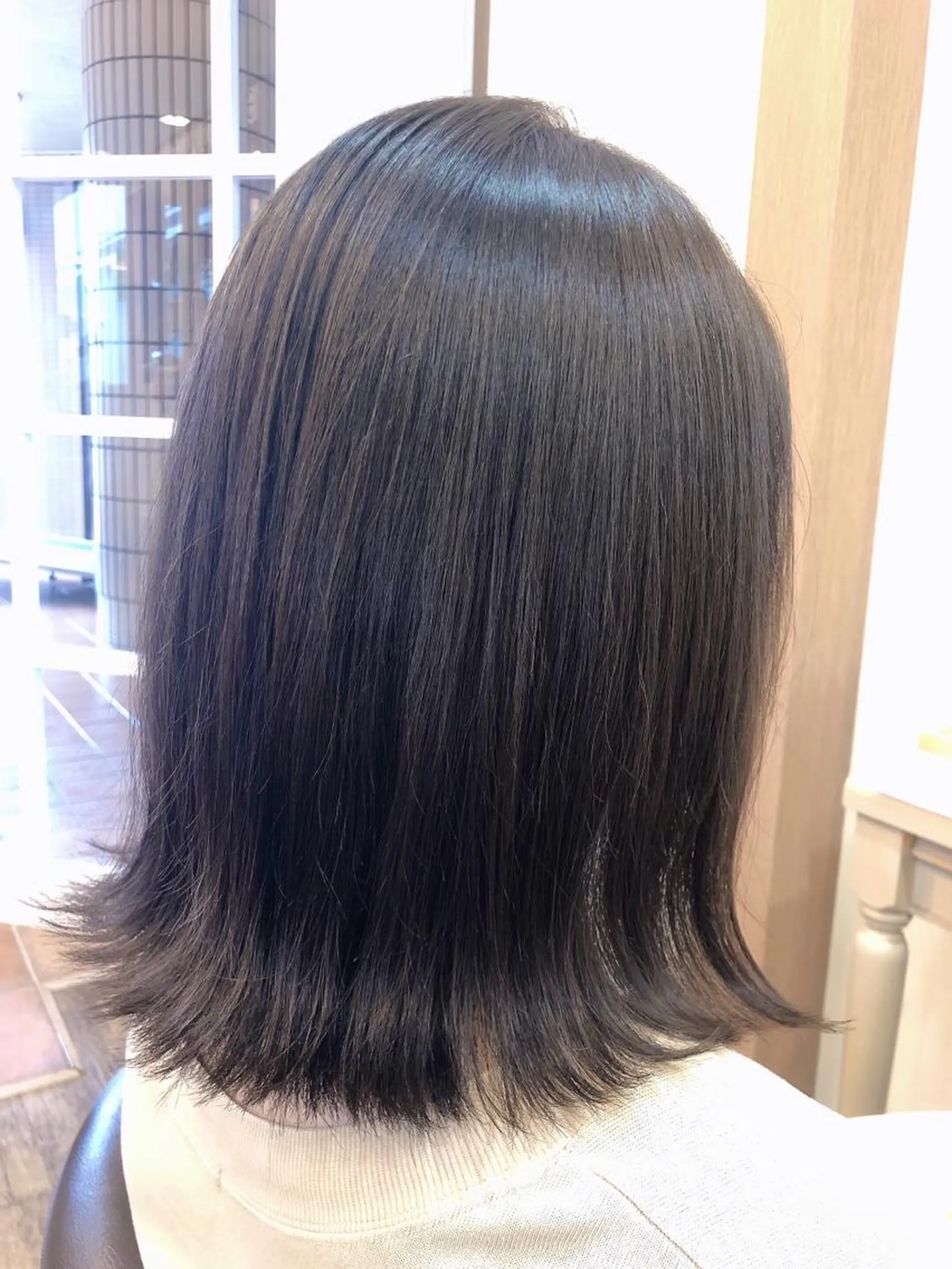 ミディアム カラー カット ヘアカラー トリートメント 西野 美空🍊のヘアスタイル
