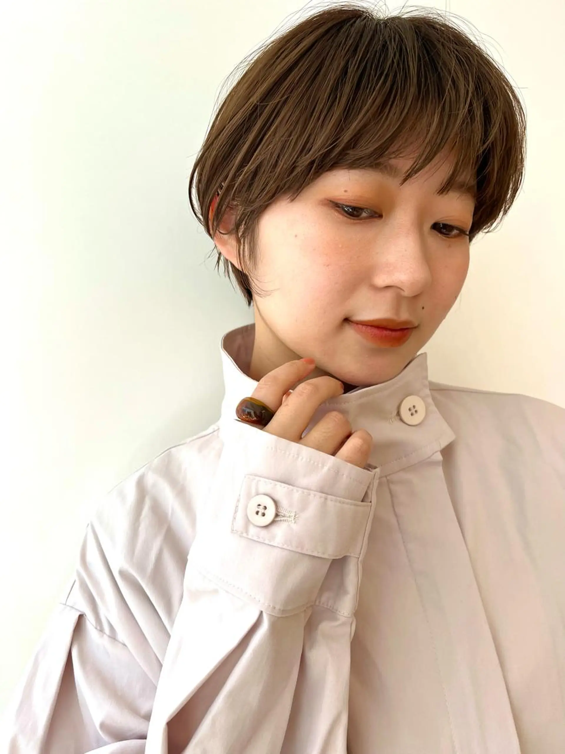 ショート カラー Riposo.所属・✨似合わせカラー✨ 奈須晴香のヘアスタイル
