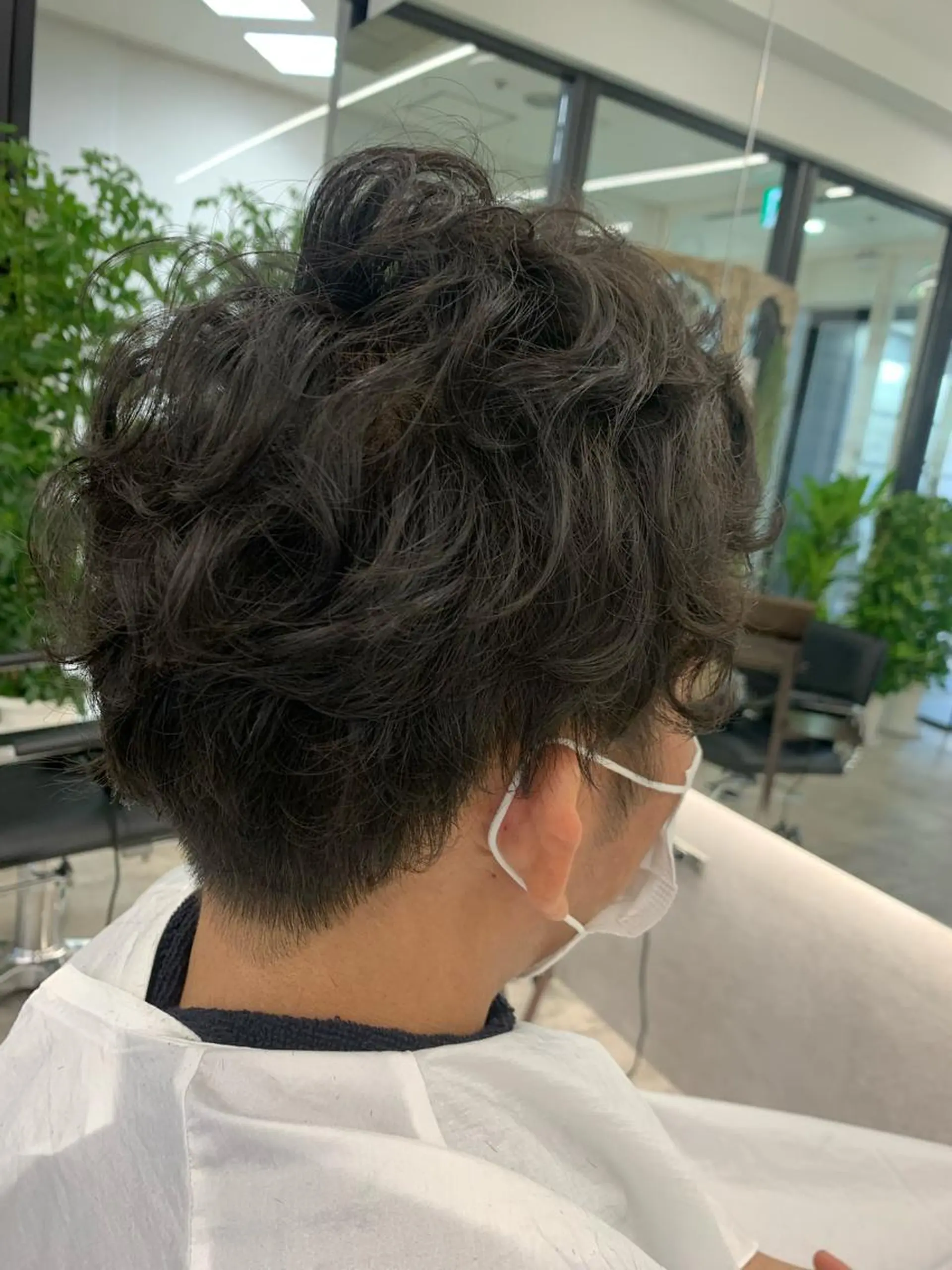 パーマ メンズ メンズパーマ カット パーマ KANGOL SALON　富山 セントラル所属・清水 理恵子のヘアスタイル
