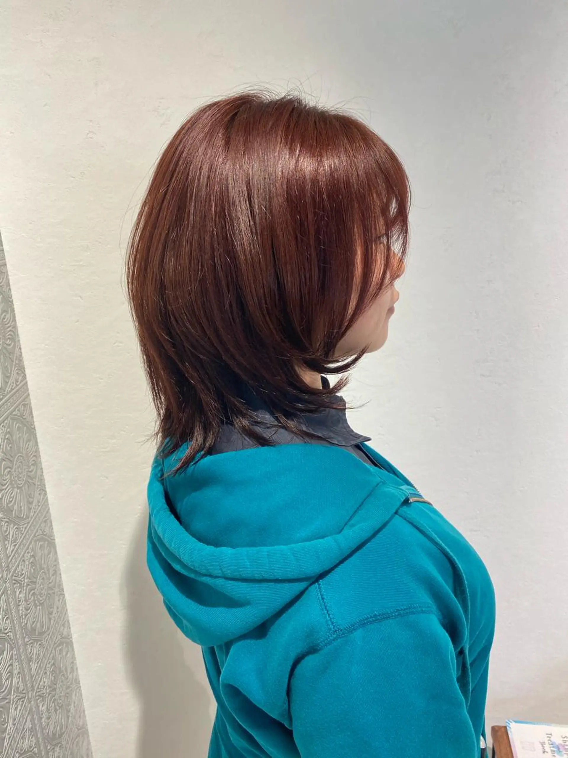 セミロング ヘアカラー やまぐち まりんのヘアスタイル