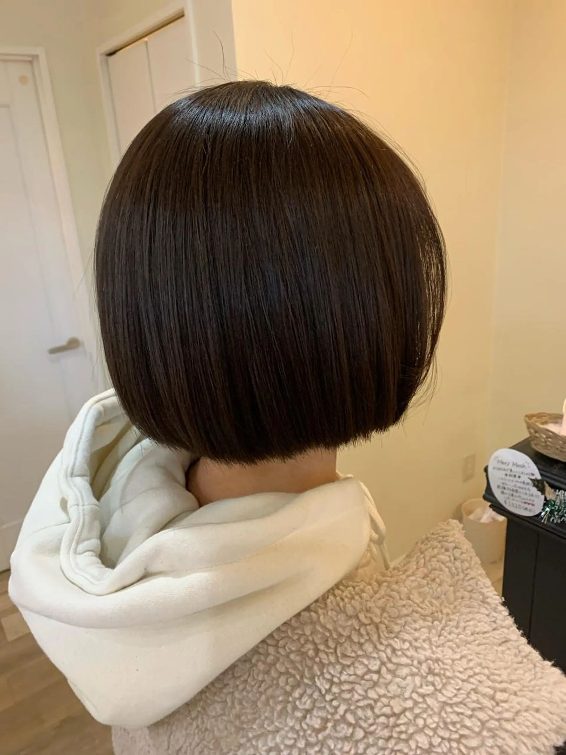 ショート ショートボブ ボブ ショートヘア 上田 紗也のヘアスタイル