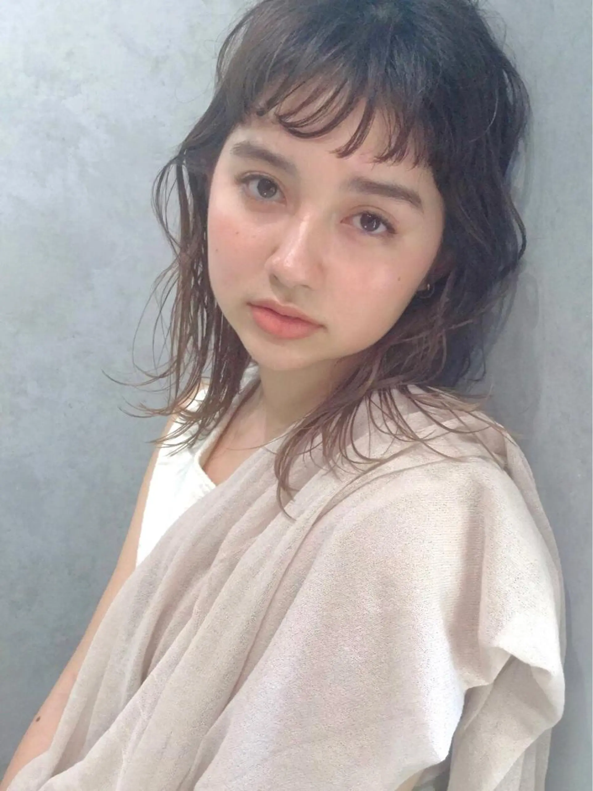 セミロング カラー ヘアカラー トリートメント stylist  ＊ mahoのヘアスタイル