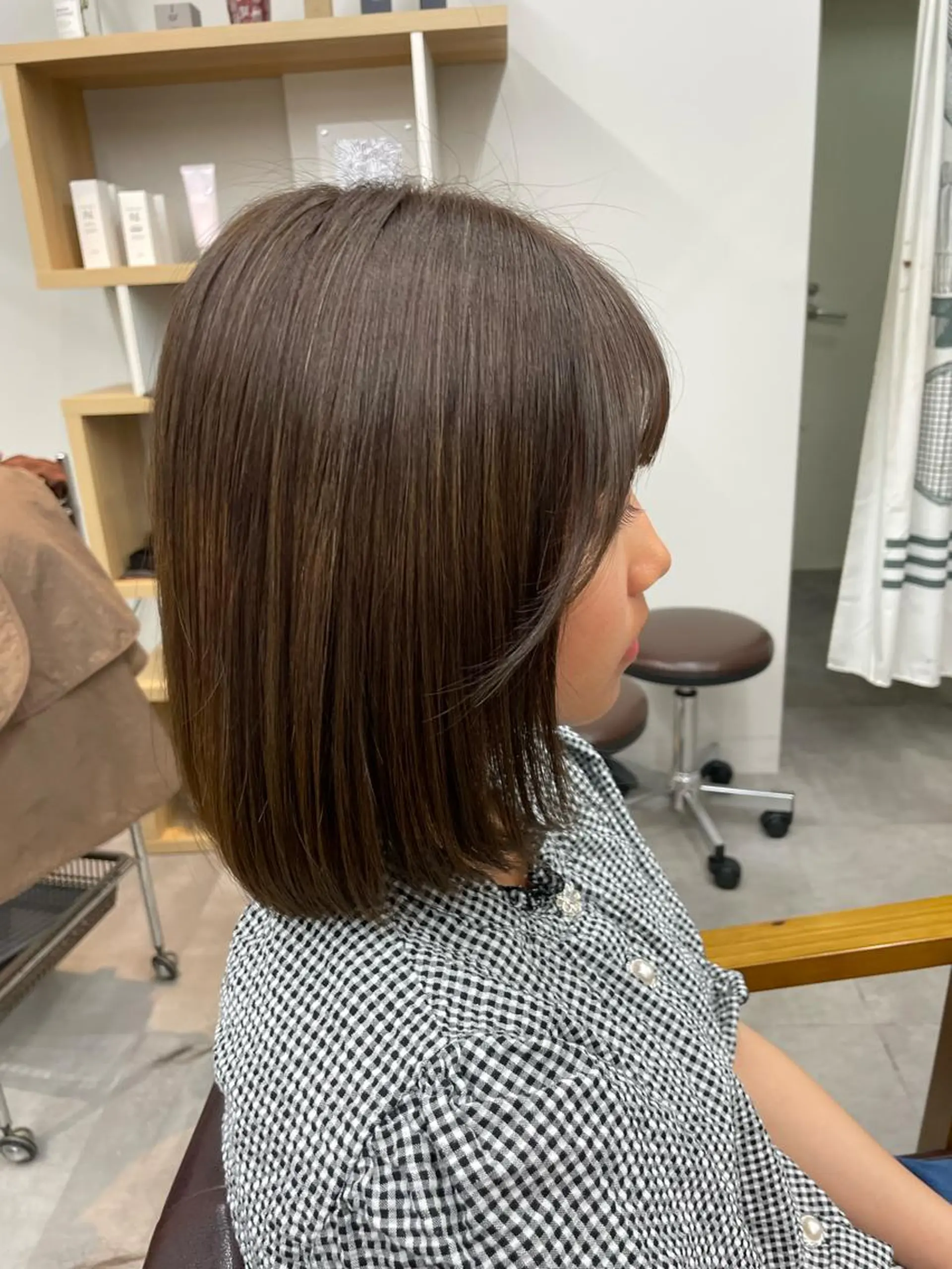 ミディアム カット ヘアカラー little  横浜所属・🌷久保田 優🌷のヘアスタイル