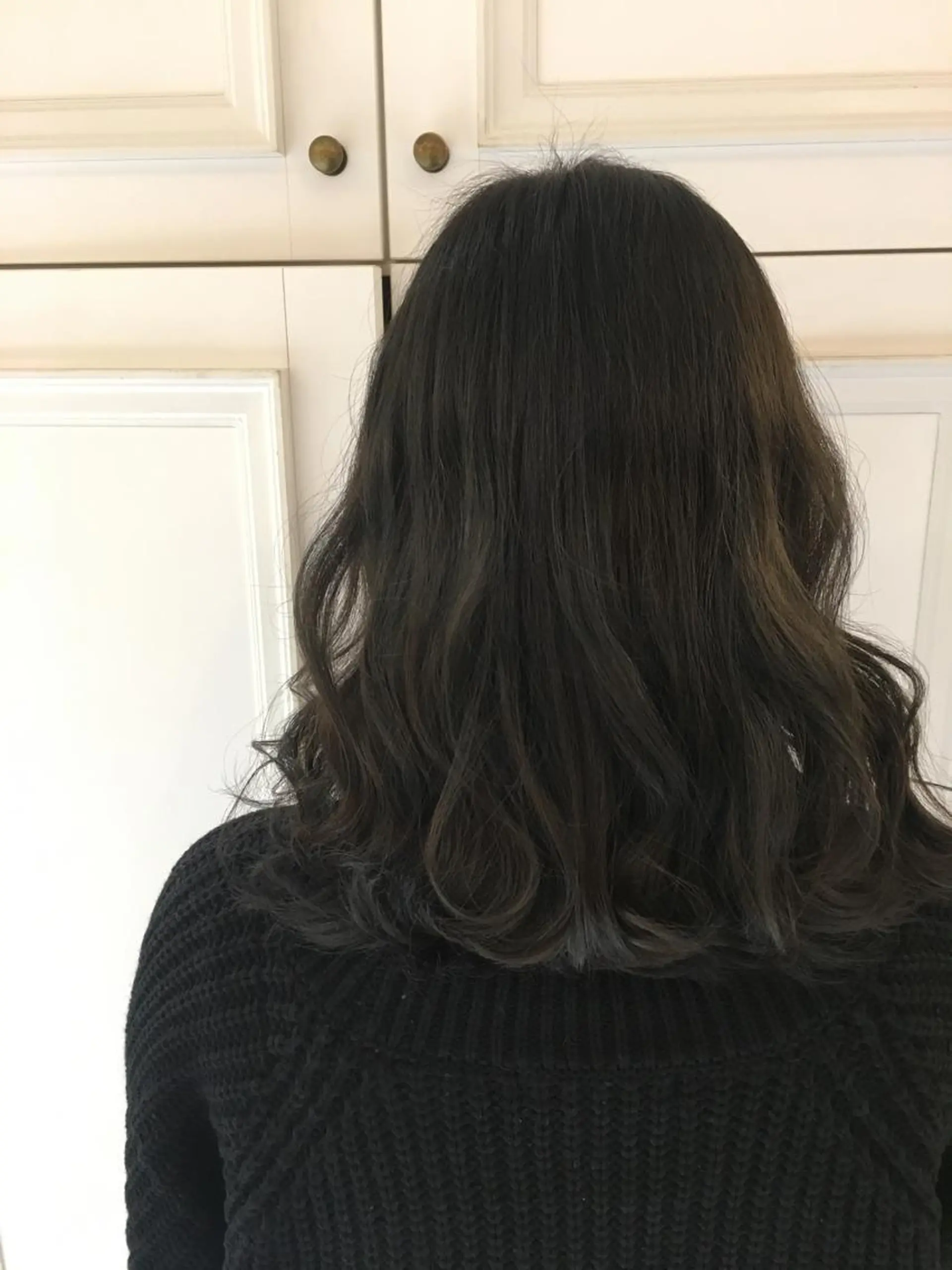 ミディアム 田中 未澪のヘアスタイル