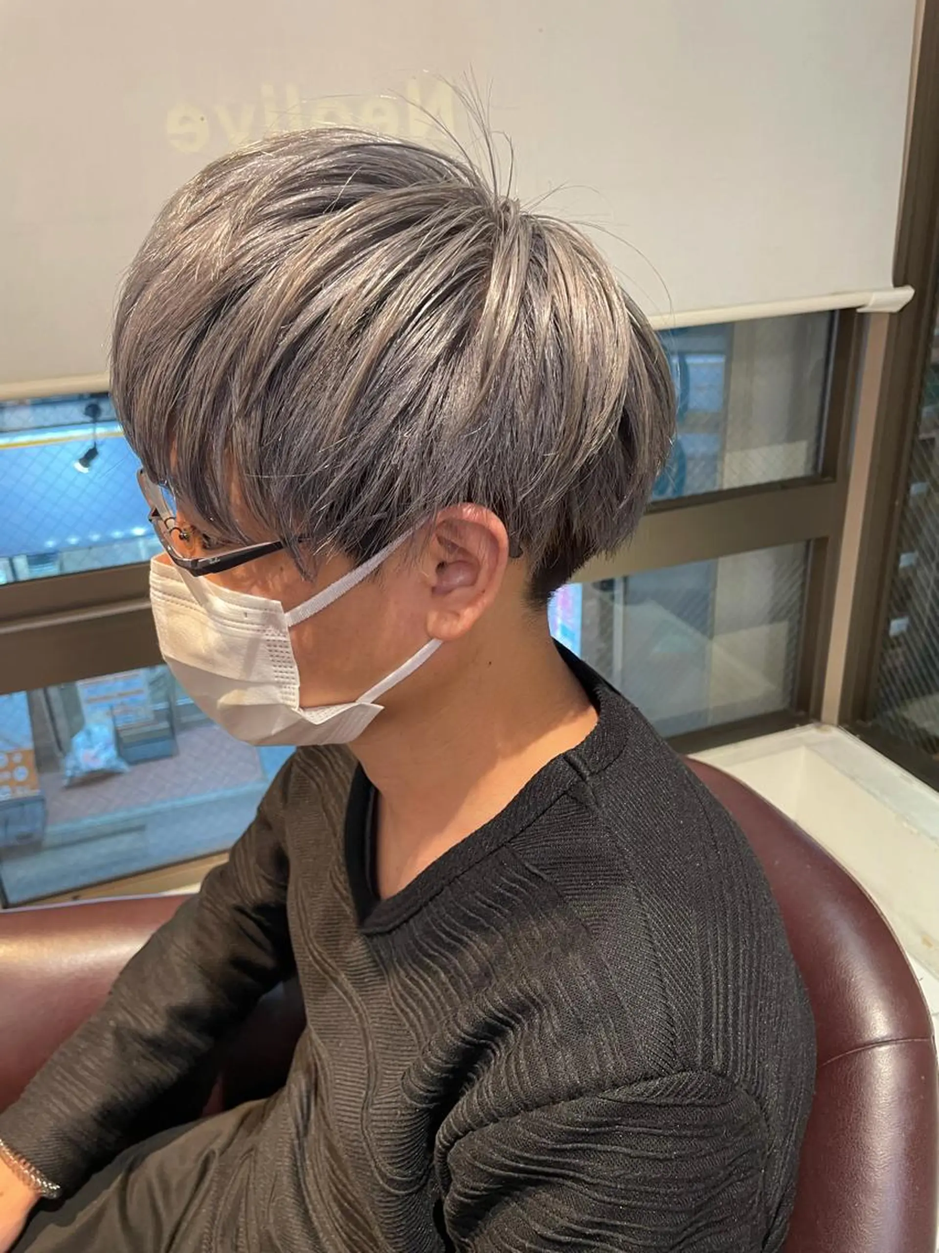 ミディアム カラー メンズ 辻堂メンズ特化 YU-YAのヘアスタイル