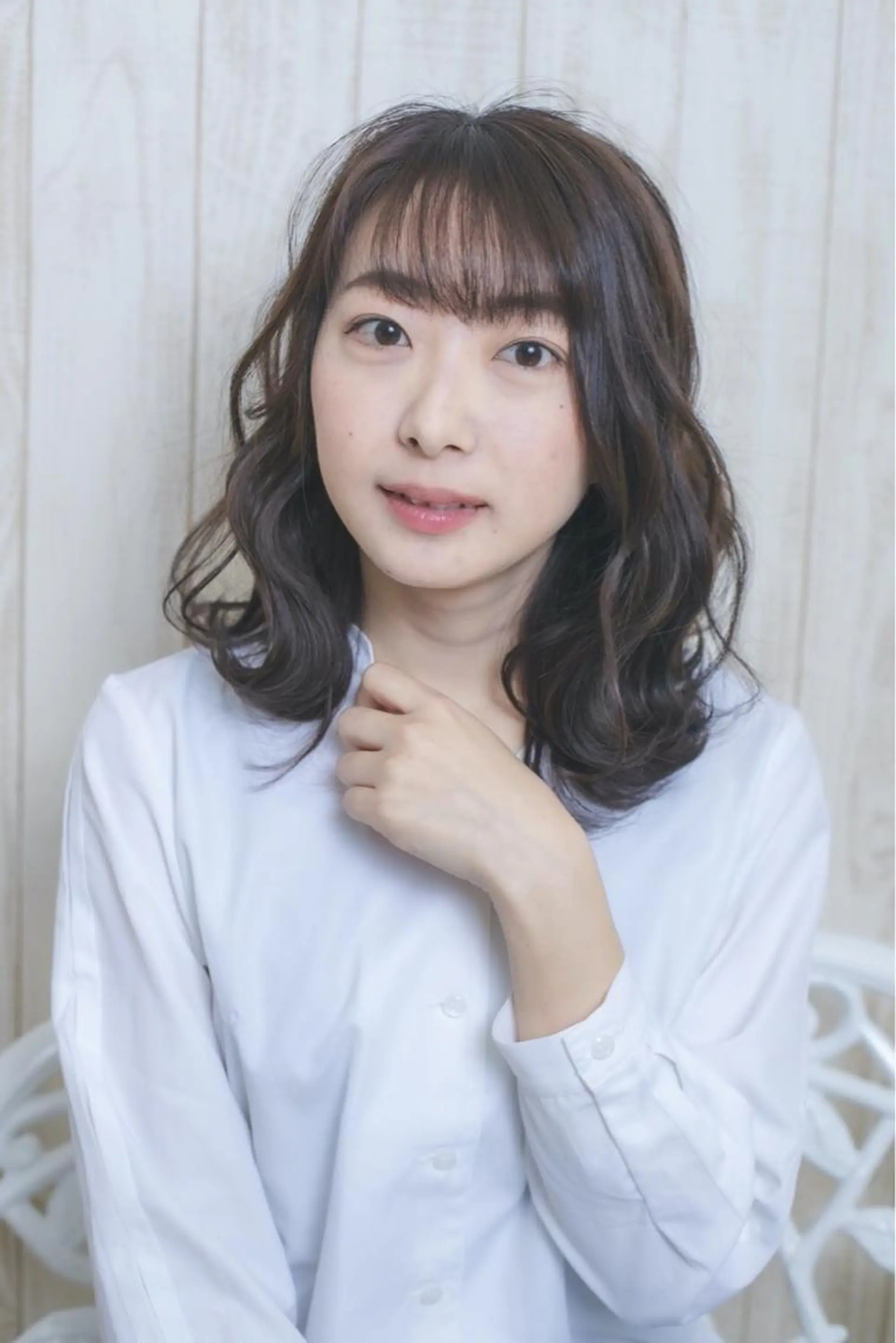 ミディアム カラー カット ヘアカラー トリートメント ✂️Fan.ray 店長✂️木谷宏夢のヘアスタイル
