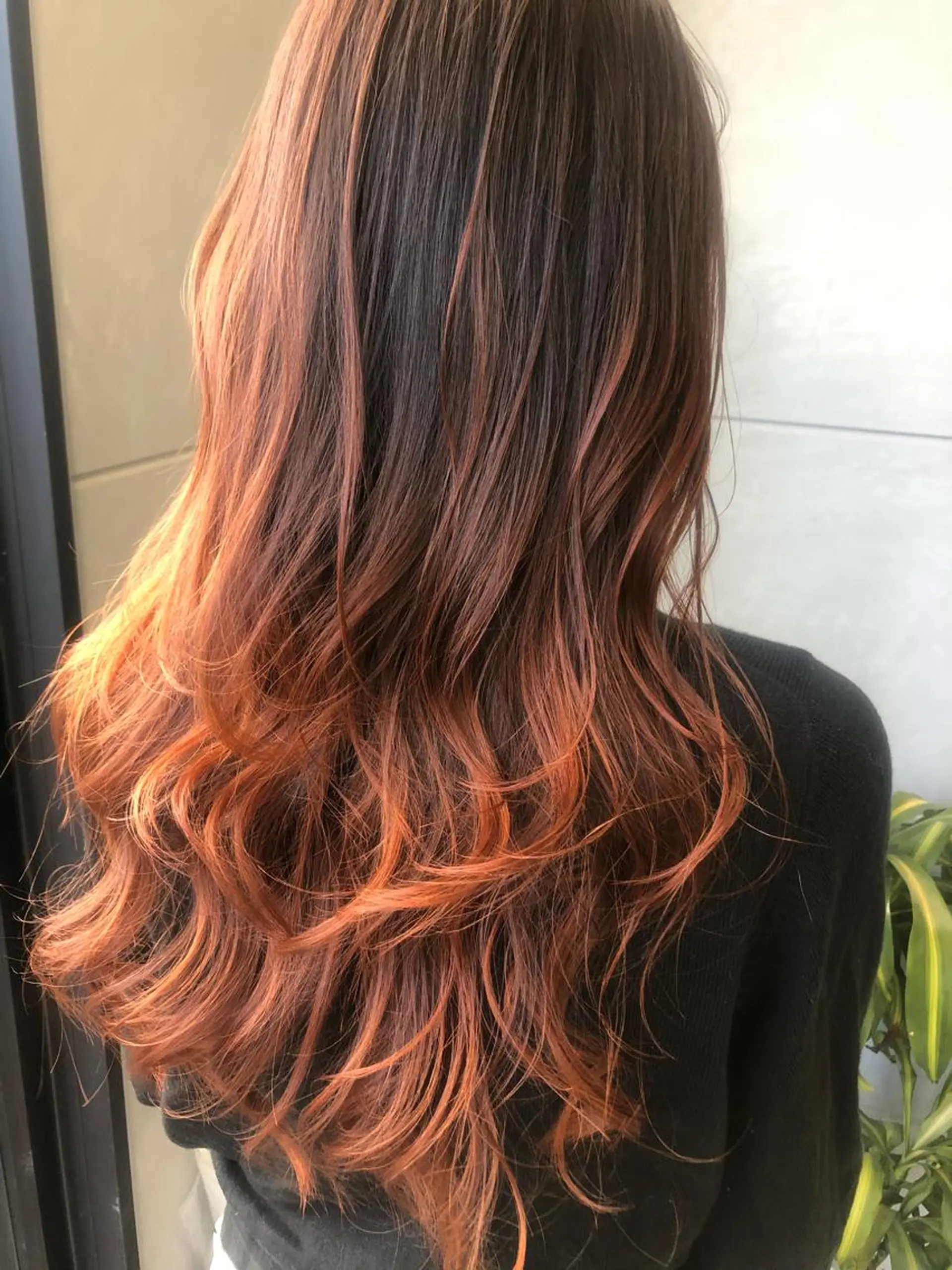ロング トリートメント 塚本 文奈のヘアスタイル