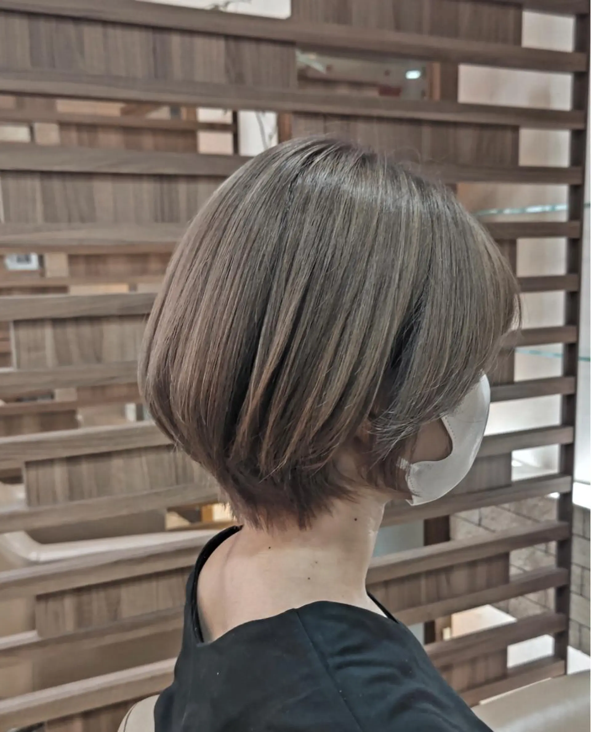 ショート カラー ショートヘア 髪質改善 コワフェルドエクセルのヘアスタイル