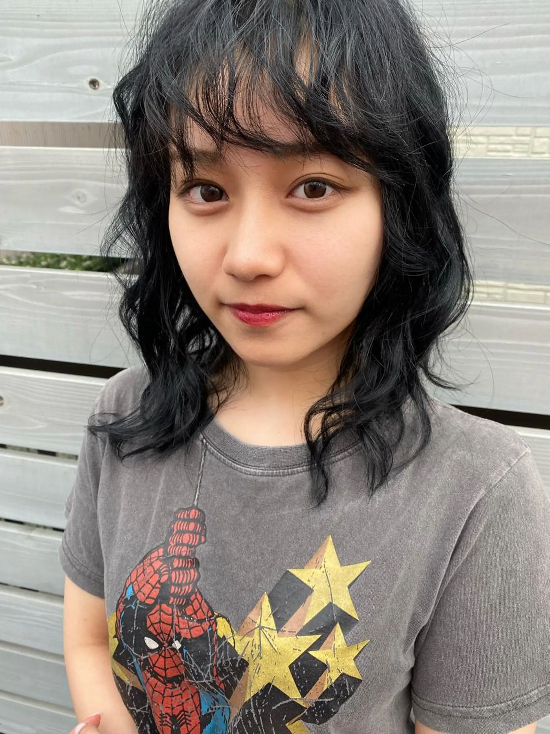 ロング カラー パーマ ヘアアレンジ ハイトーン迷子さん 歓迎🤍こころのヘアスタイル