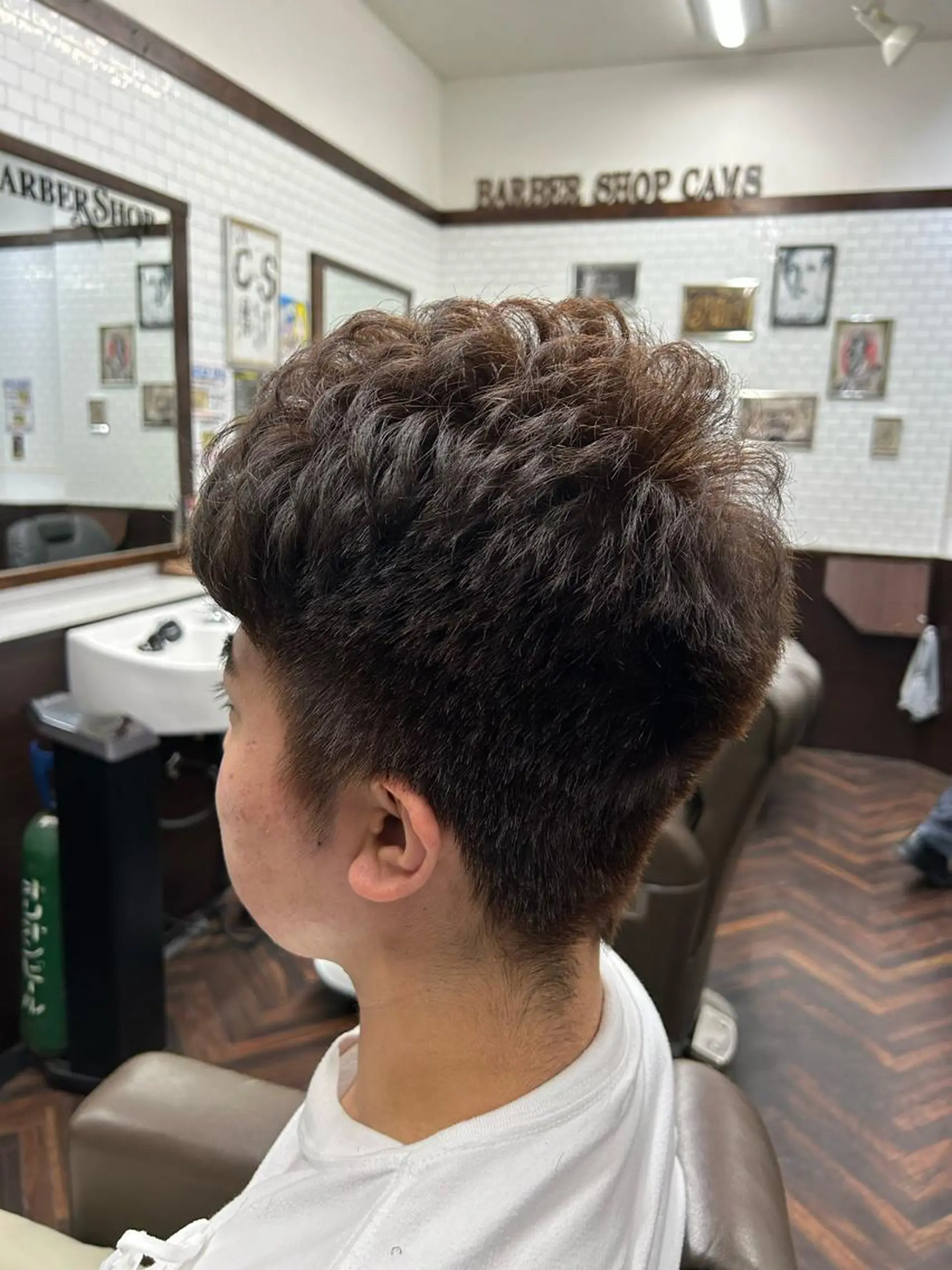 ショート メンズ B.B.Cams西原店所属・無料フェードモデル 募集中‼️安座間💈のヘアスタイル