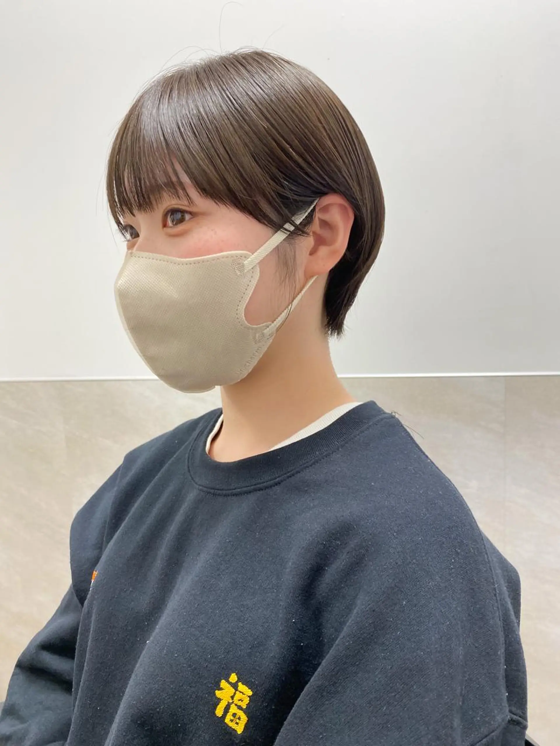 ショート カラー THE DAY所属・AKI HASHIMOTOのヘアスタイル