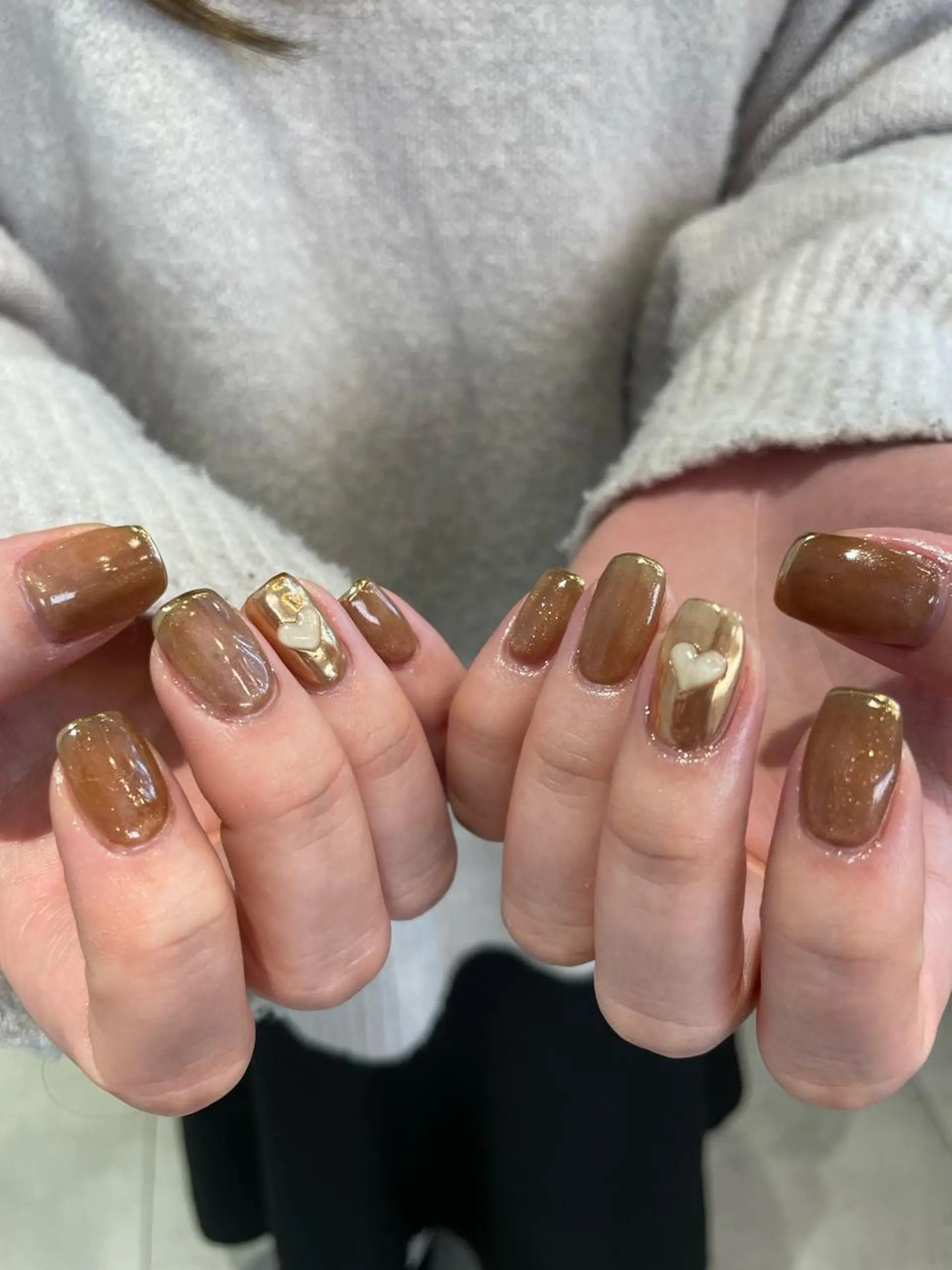 ネイル ハンドネイル 【淡色color/ nail】maikoのネイルデザイン