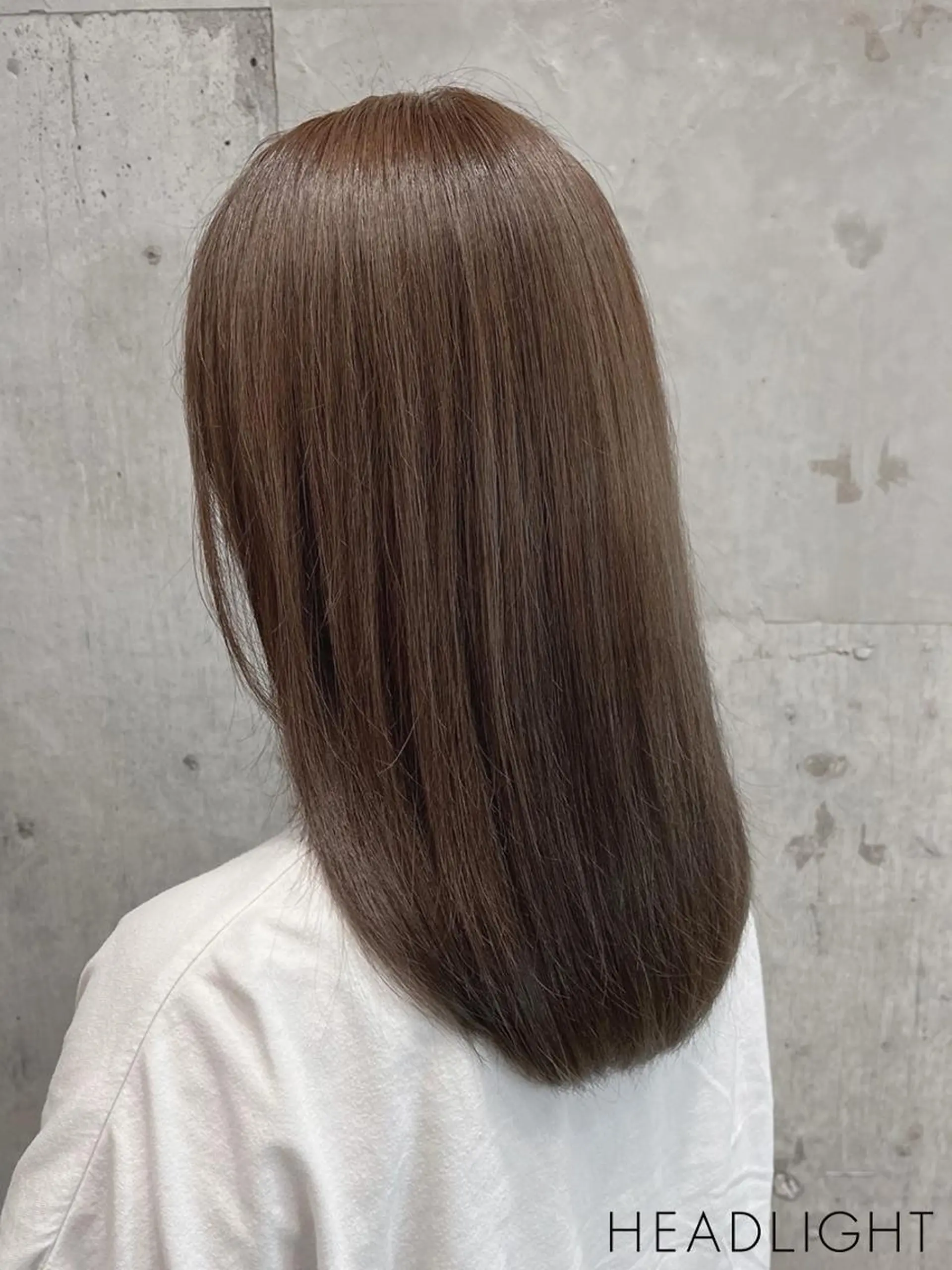 ミディアム カラー いしい みなみのヘアスタイル