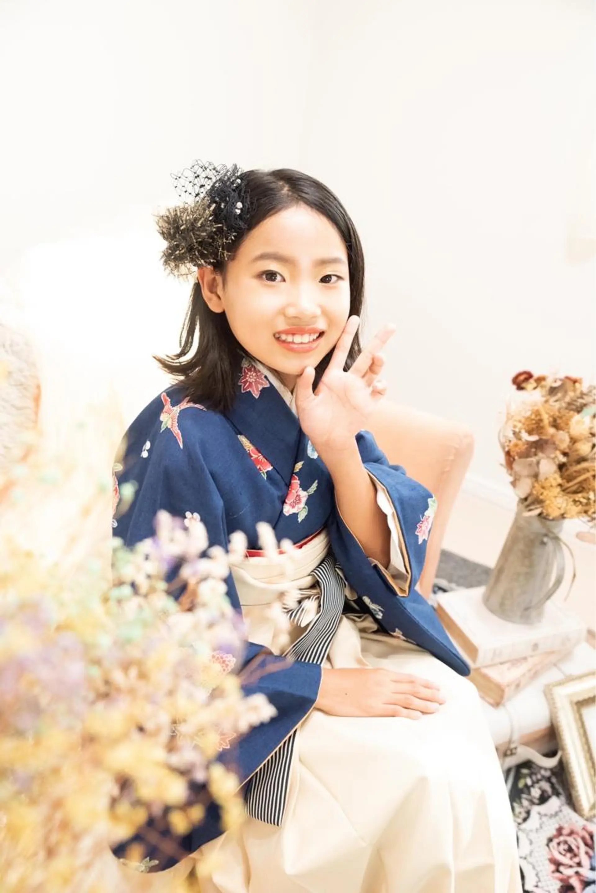 ヘアアレンジ 野咲き 美容室のマツエク・マツパデザイン