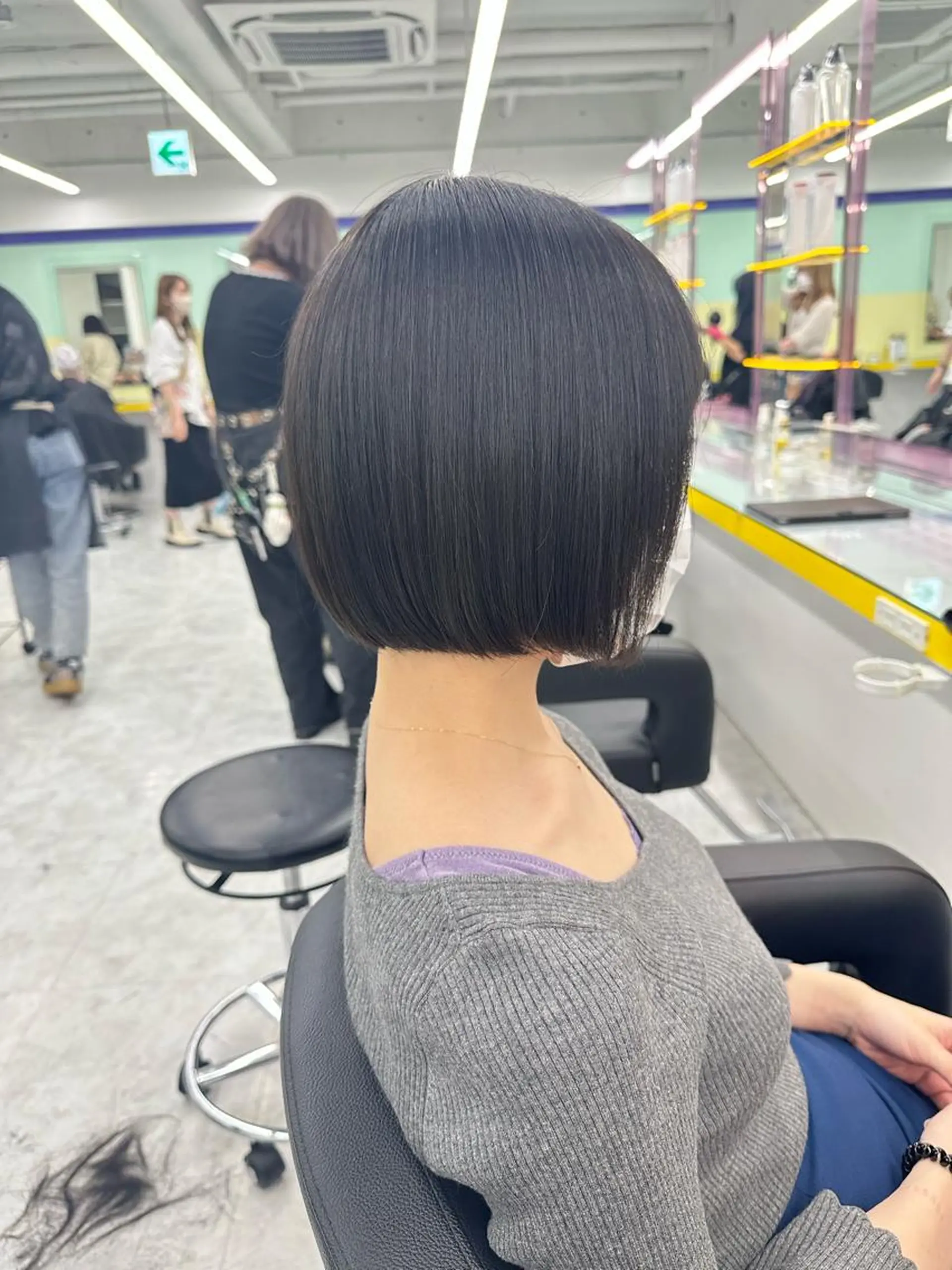 ショート カラー ボブ ヘアカラー 🪞ハイトーン🪞 🤍waka🤍のヘアスタイル