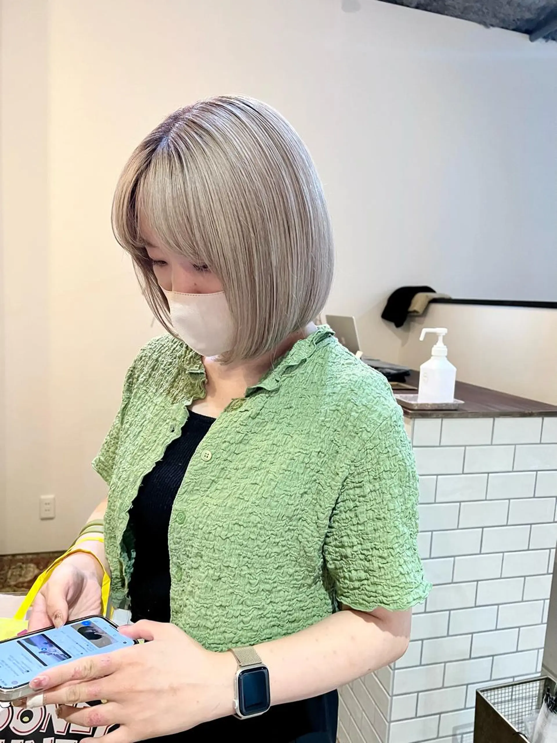ミディアム 縮毛矯正 トリートメント 酸熱トリートメント mizuki ニュアンスパーマのその他イメージ