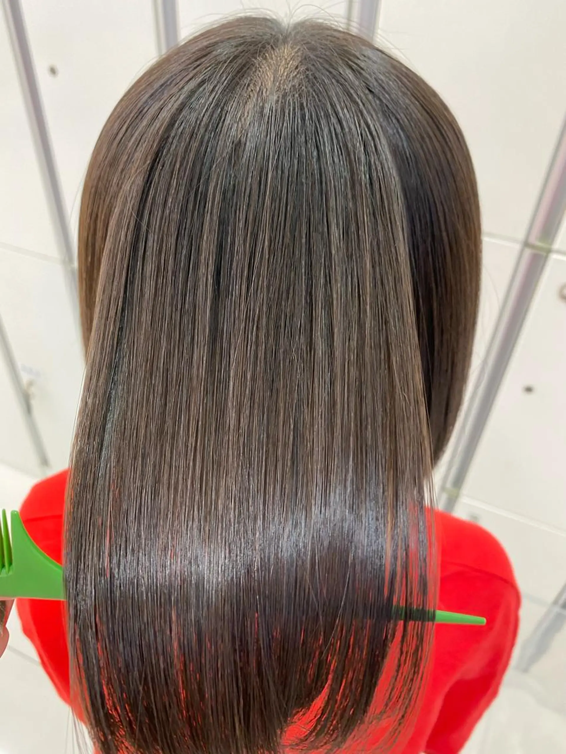 ミディアム パーマ カット 縮毛矯正 トリートメント 🌼上水流 彩乃🌼のヘアスタイル