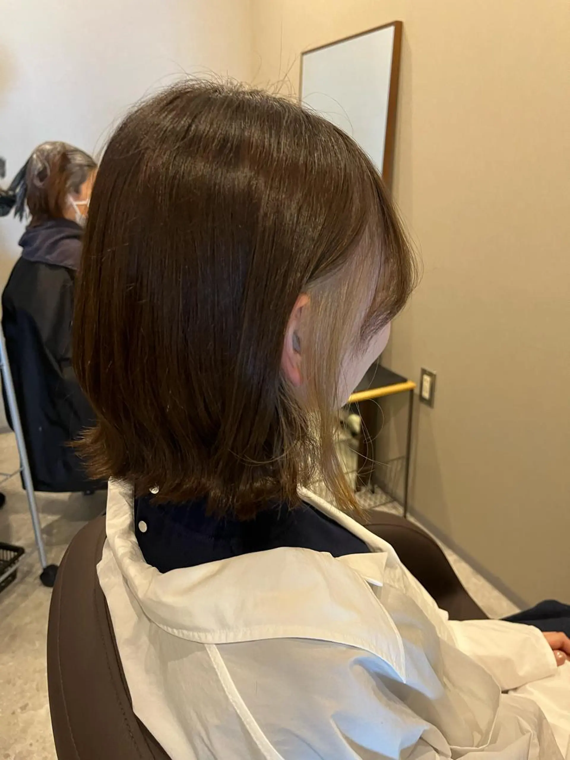ミディアム アッシュ カット ヘアカラー トリートメント アルゴ八潮所属・Argo mikiのヘアスタイル