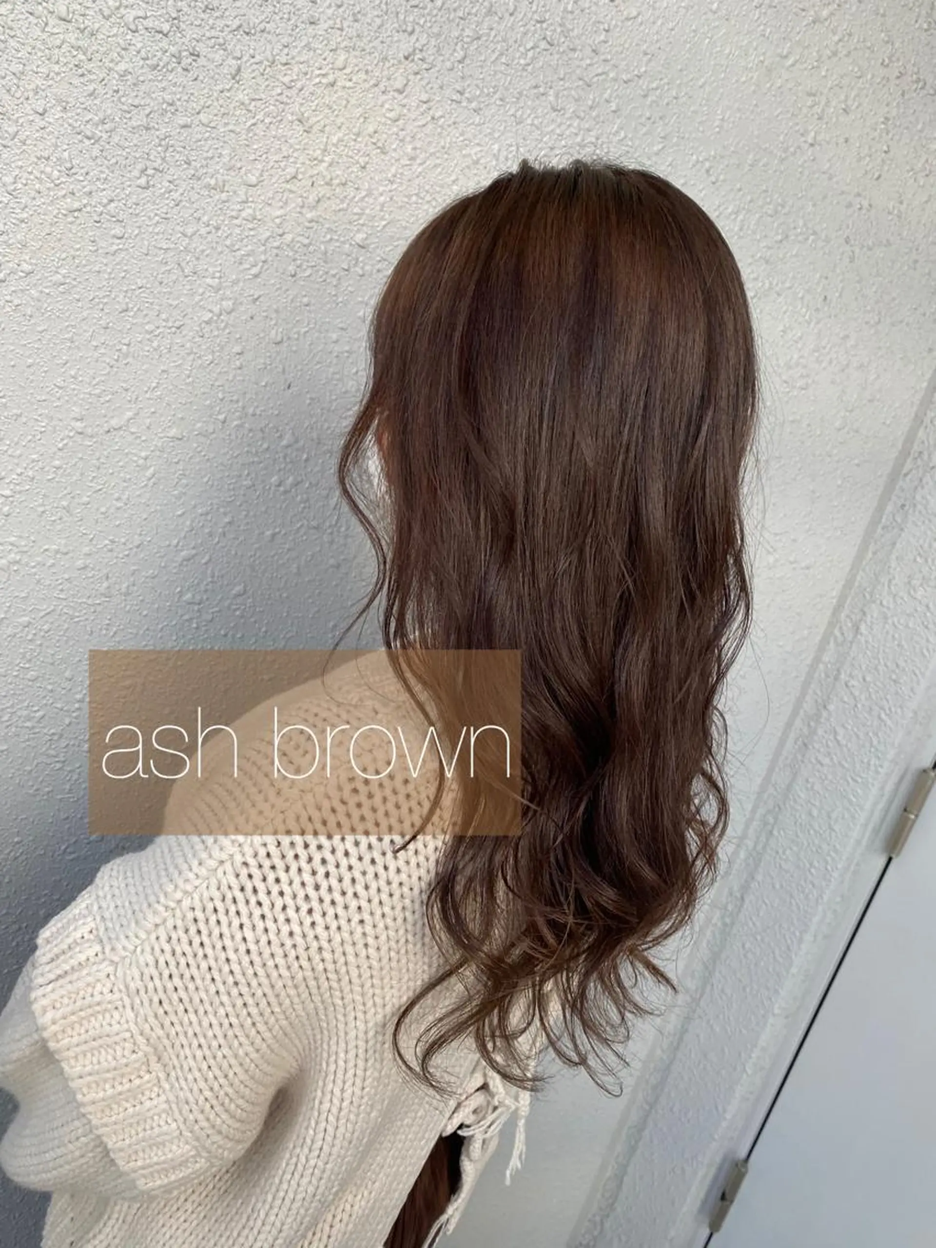 ロング カラー 後藤紗英/髪質改善 /オリーブベージュのヘアスタイル