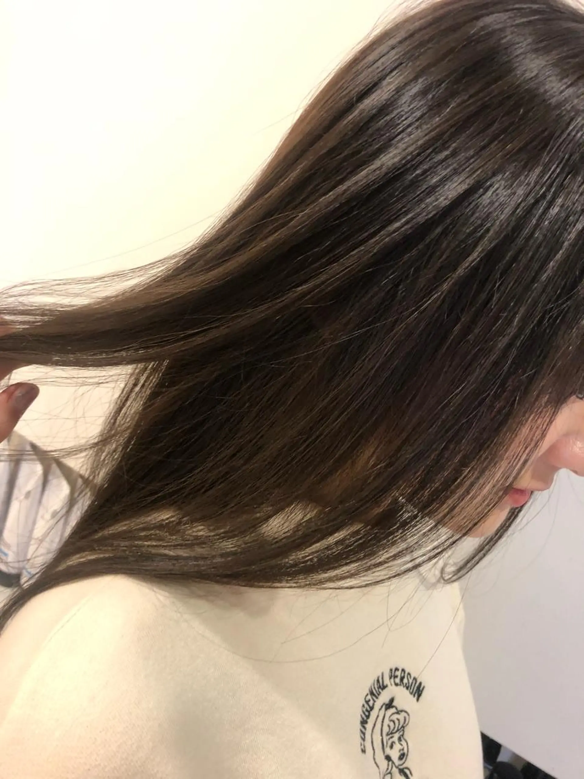 ロング カラー ラベンダーカラー シールエクステ/ 髪質改善💐yuuのヘアスタイル