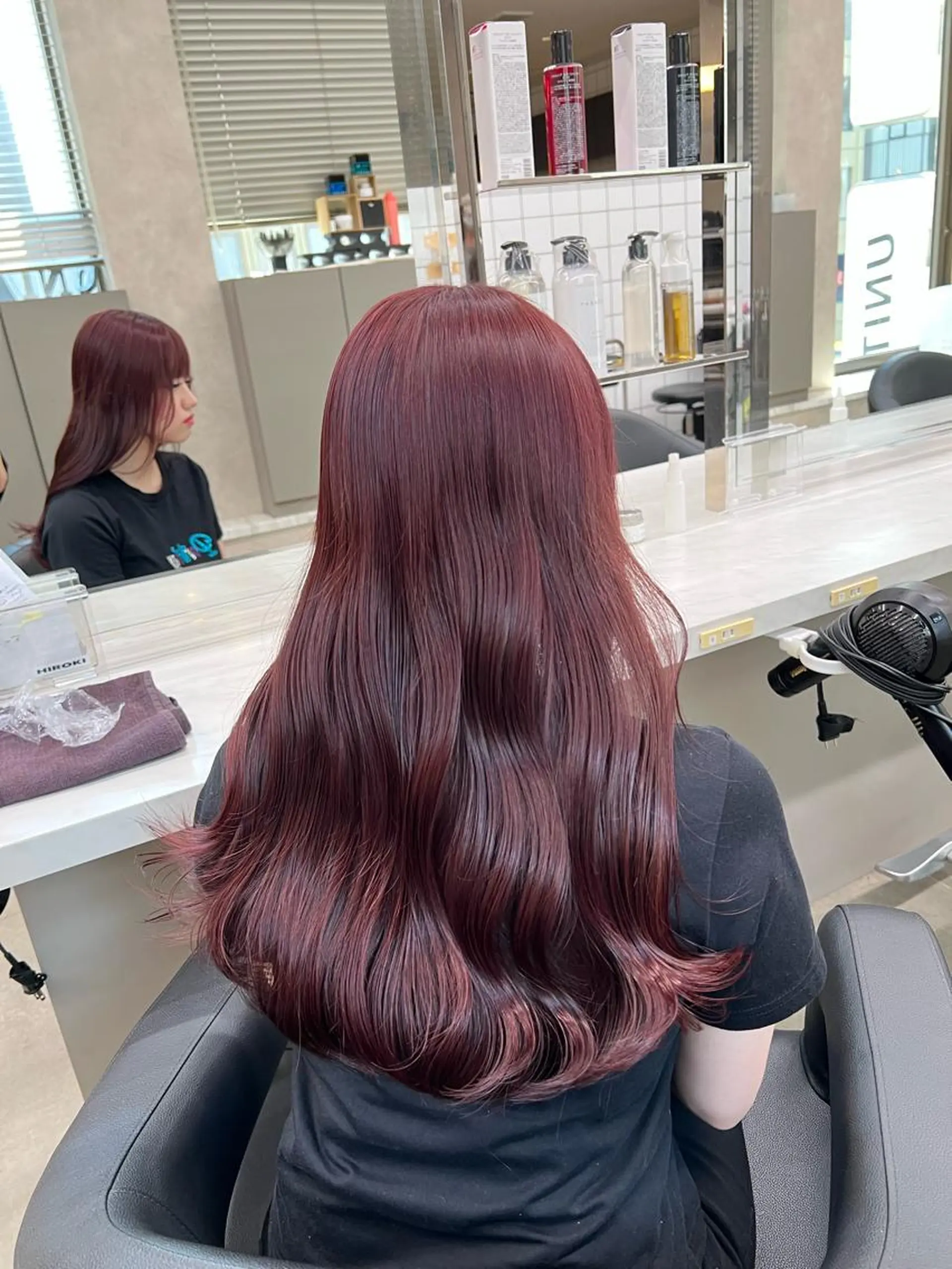 セミロング レイヤー/韓国❣️ 髪質改善/亘紘輝のヘアスタイル