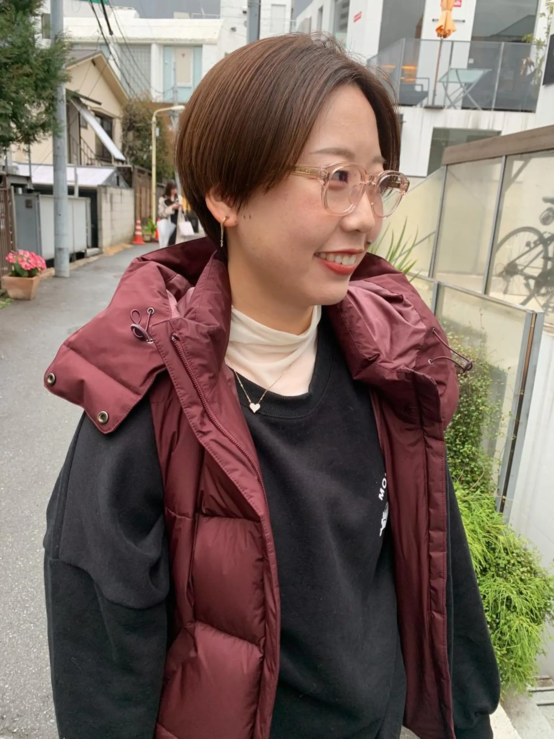 ショート ハンサムショート ショートヘア ボブ/顔まわりカット 💫大澤奈緒美のヘアスタイル