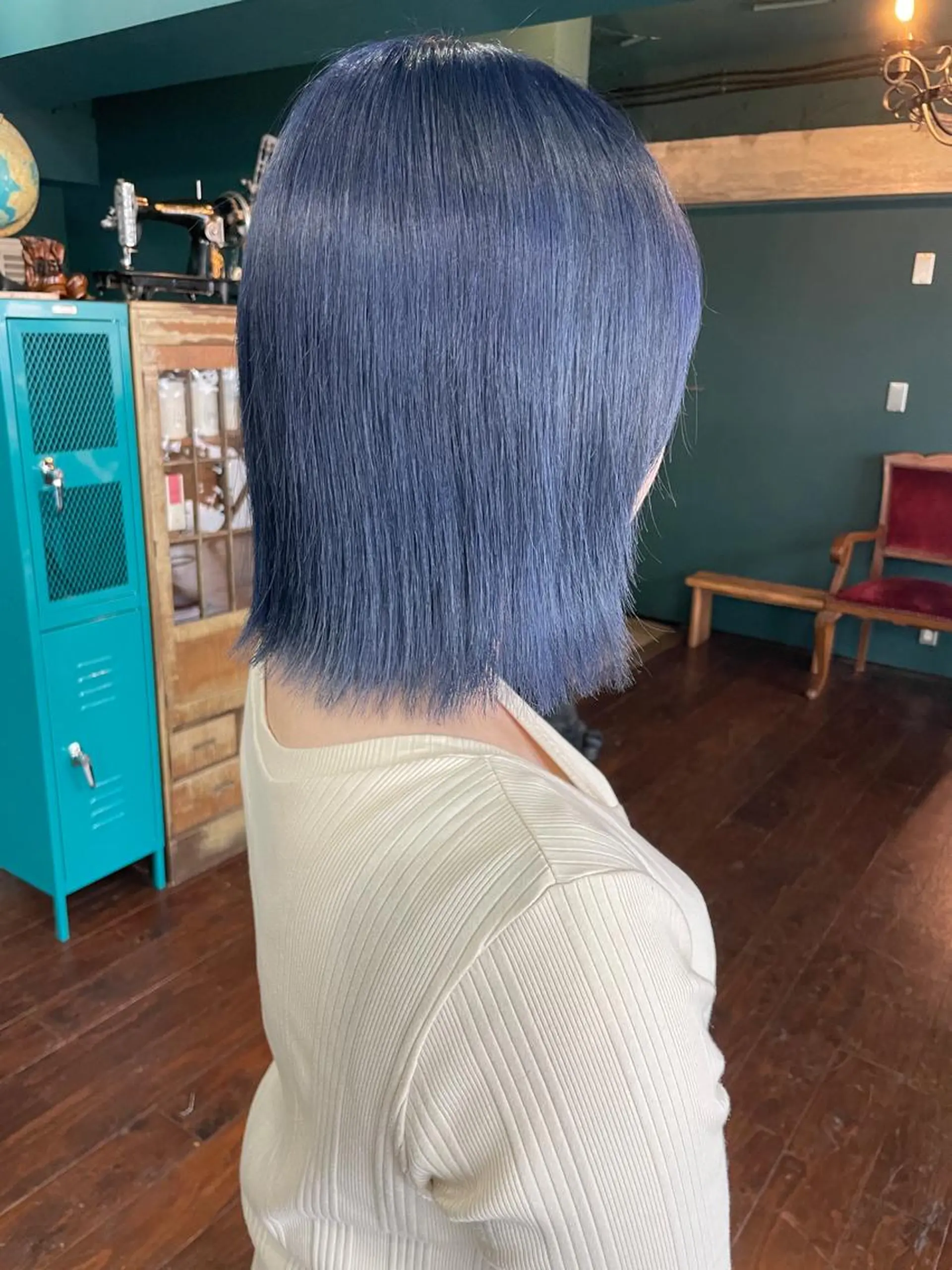 ミディアム カット ヘアカラー トリートメント vivre libre所属・vivre libreのヘアスタイル