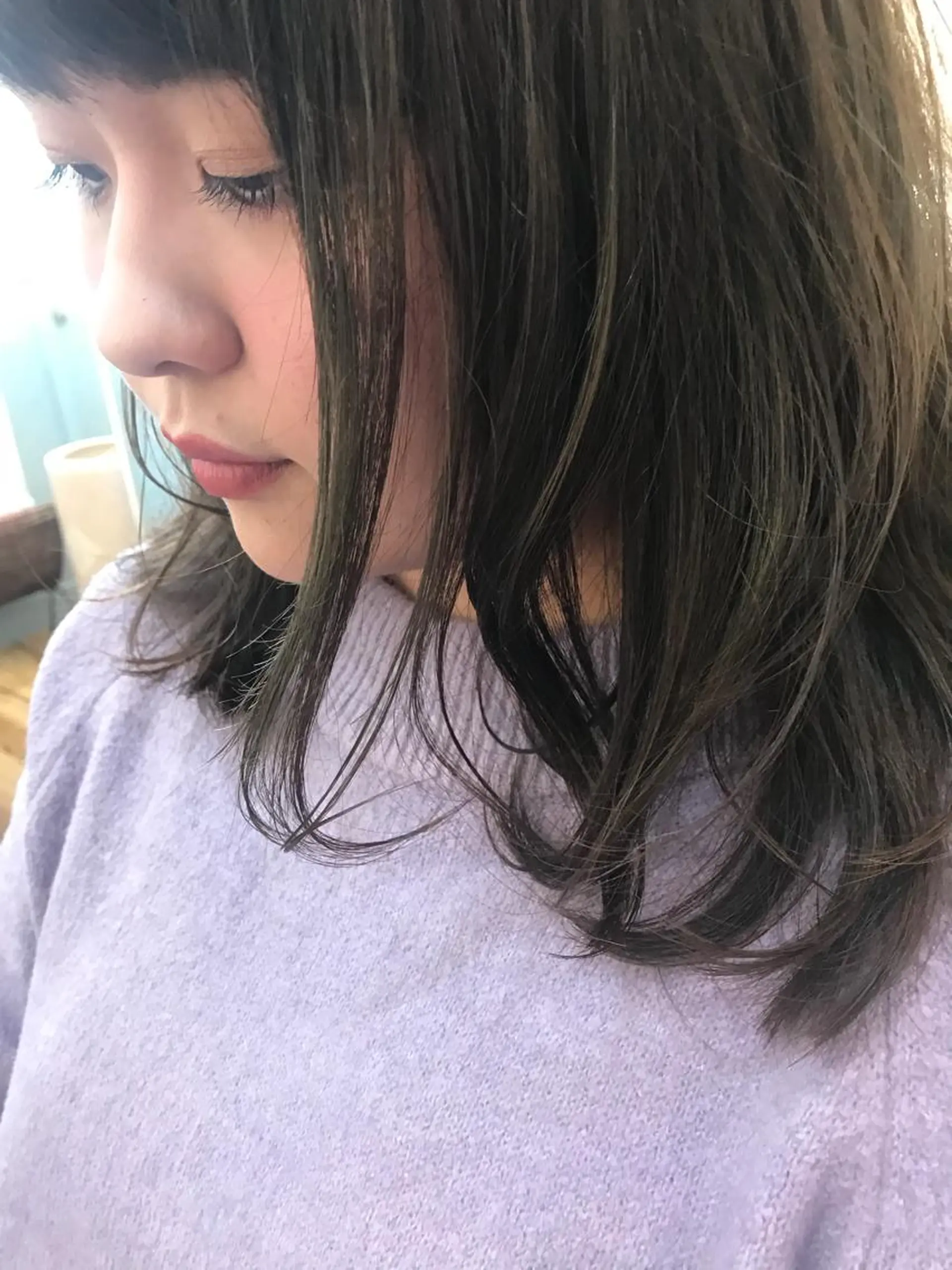セミロング 美容室CLASS 細谷智のヘアスタイル