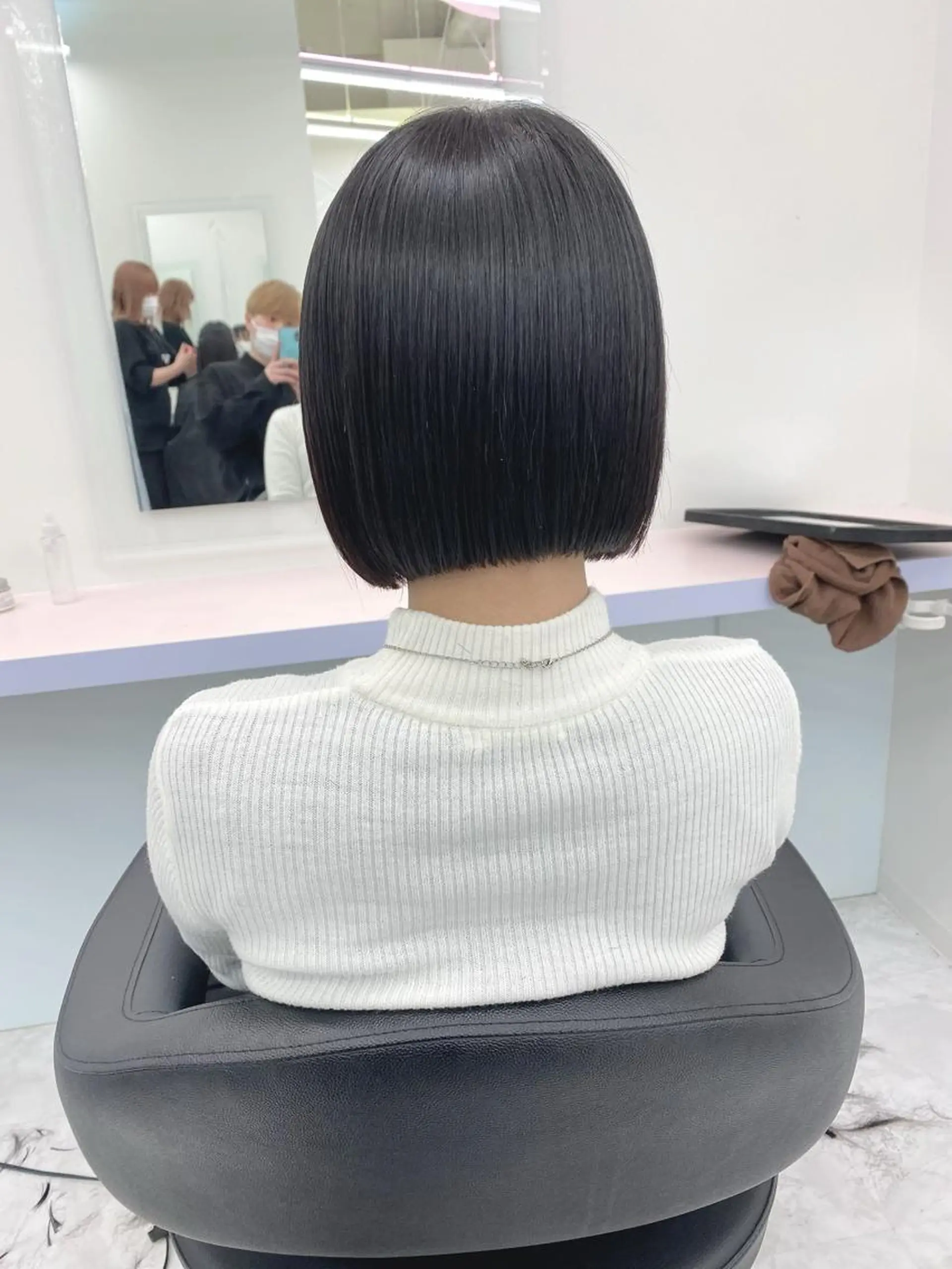 ショート カット 💕コテ巻き風パーマ 💕KEIYA 💕のヘアスタイル
