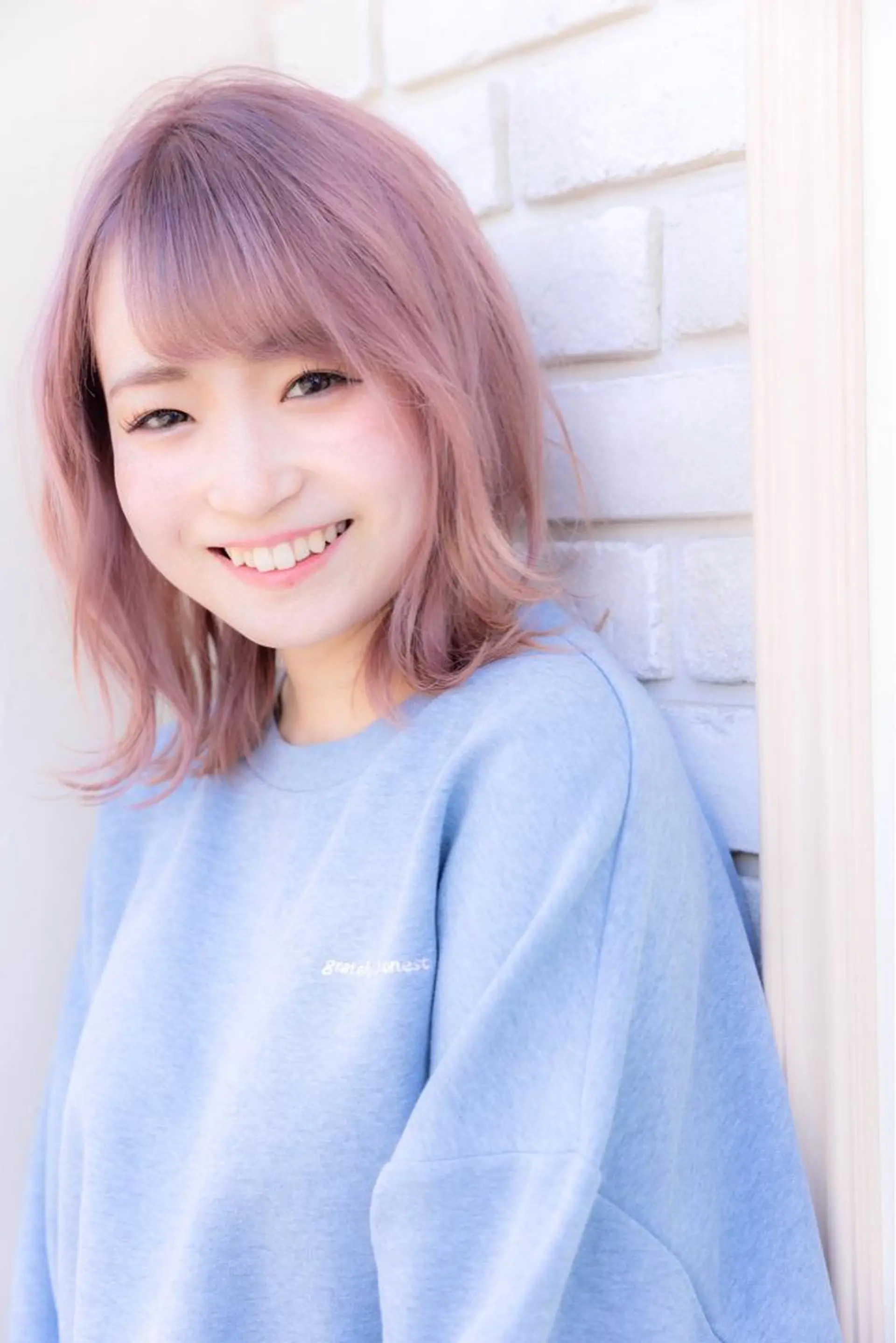 ミディアム カラー アッシュ ピンクカラー ピンクアッシュ ヘアカラー トリートメント 最高峰の技術力☆ 樋口健人のヘアスタイル