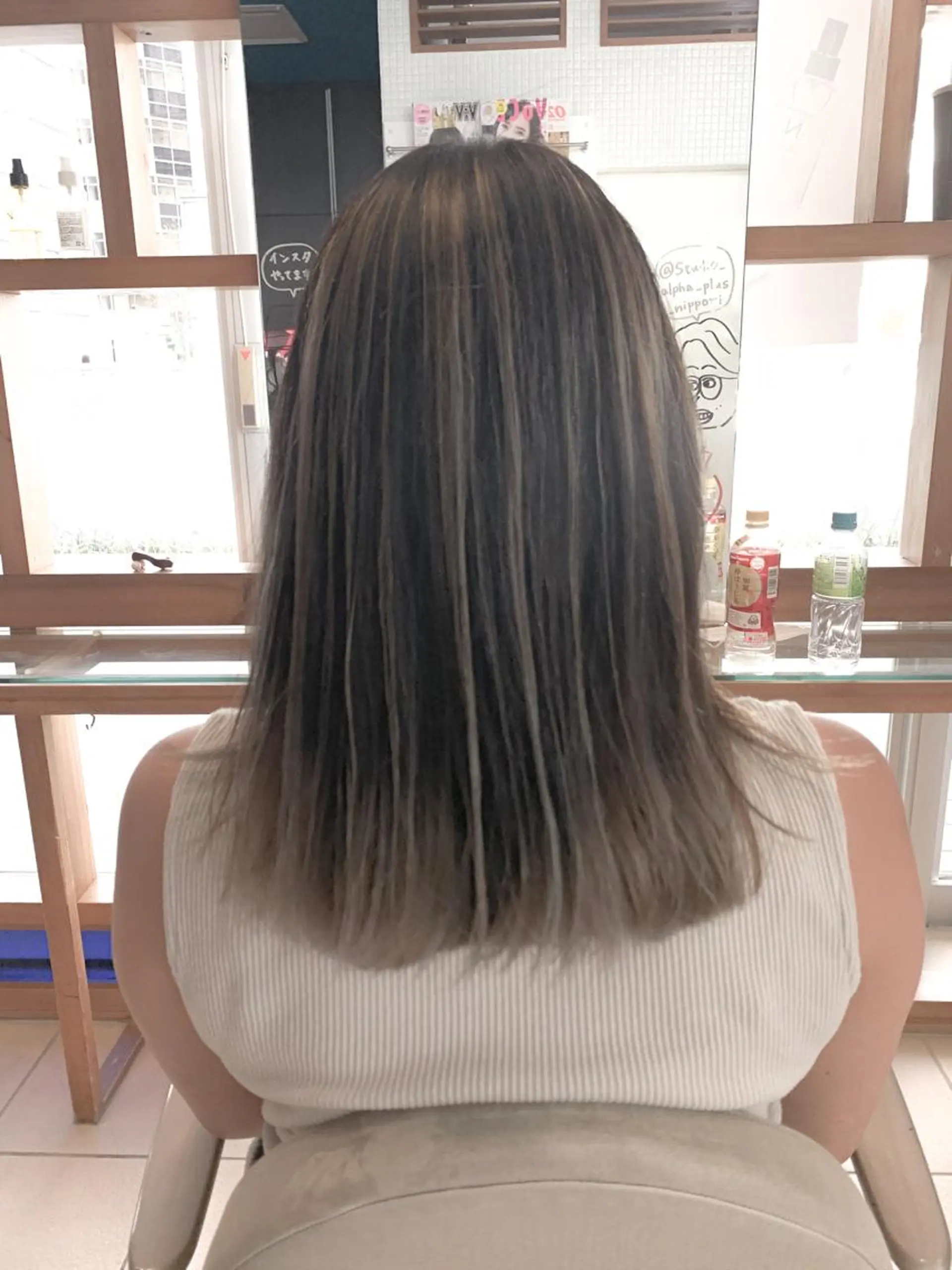 セミロング 坂井翔 kiju オーナースタイリストのヘアスタイル