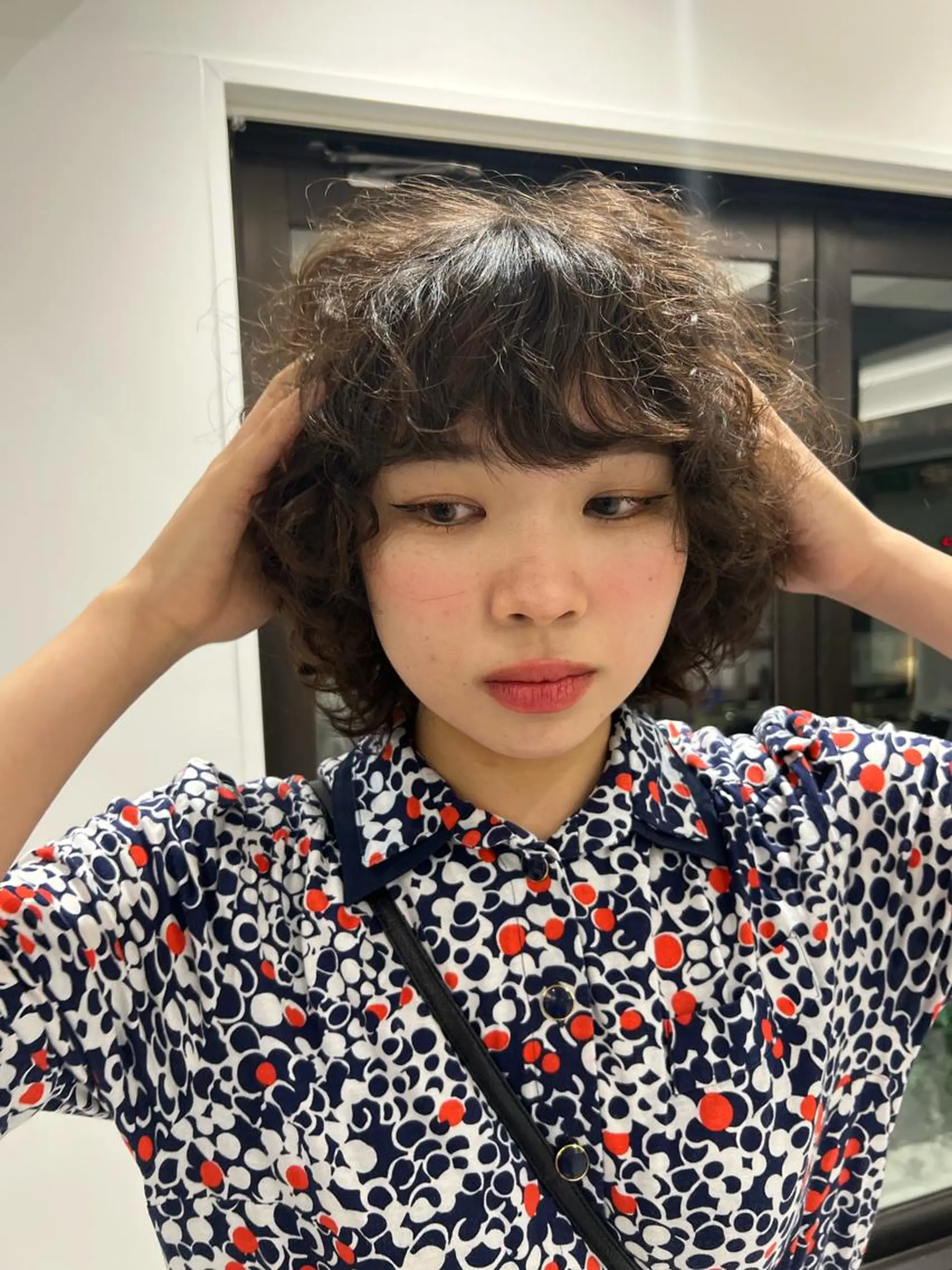 ミディアム ミディアムパーマ zoey kego所属・zoey centuryのヘアスタイル