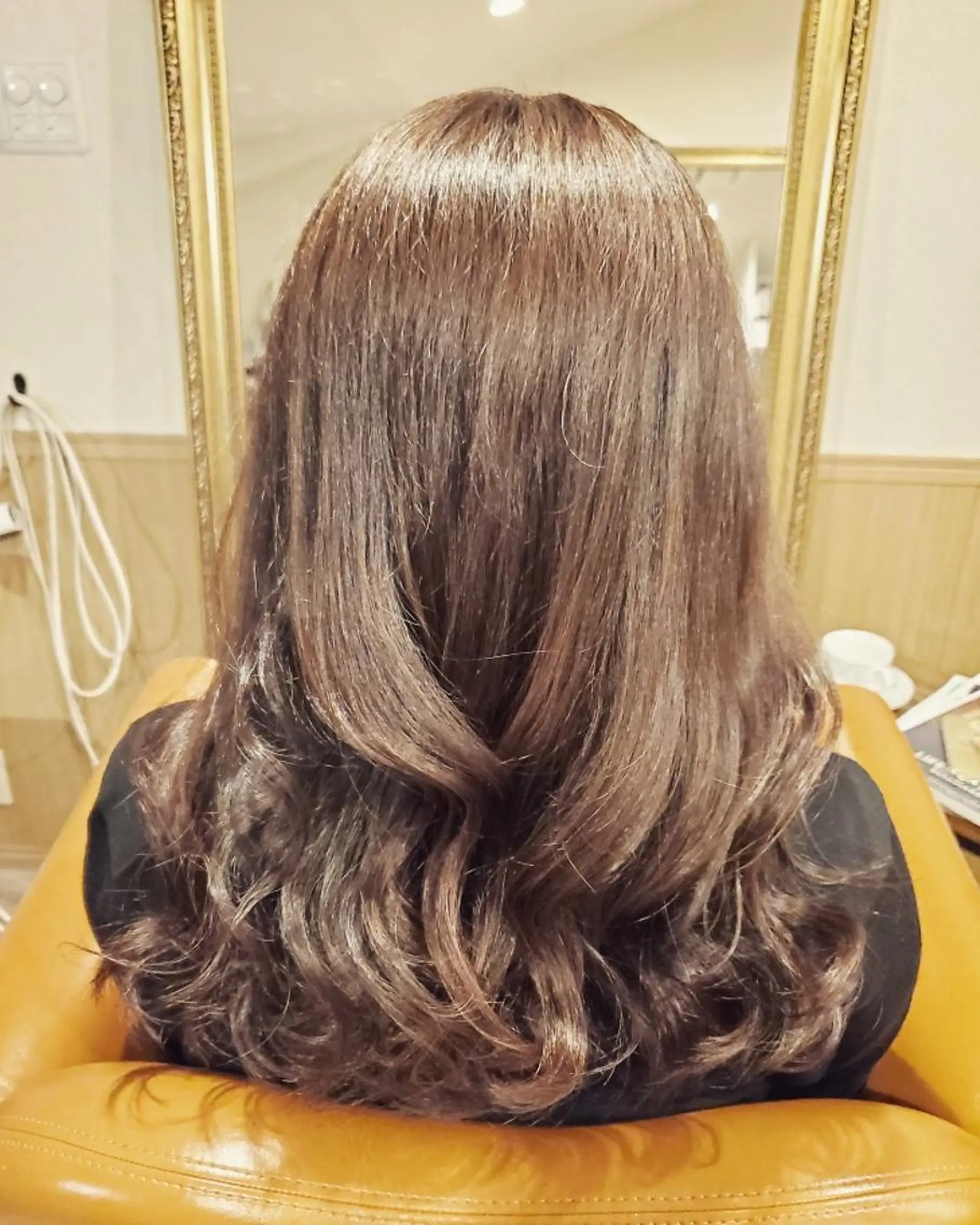 ロング カラー アディクシーカラー 外国人風カラー トリートメント 酸熱トリートメント カット ヘアカラー トリートメント spa hair ark 富井直美のヘアスタイル
