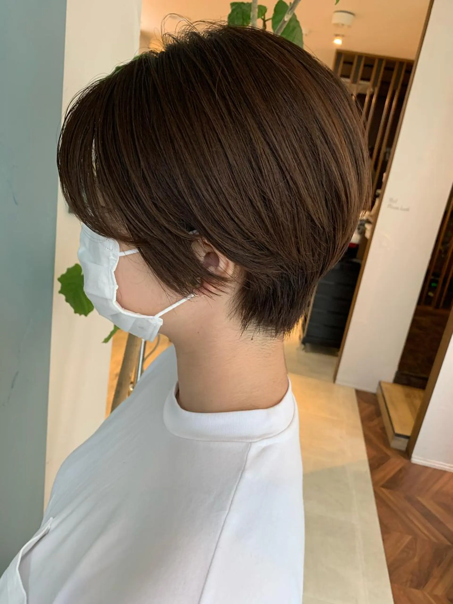 ショート カット ヘアカラー トリートメント 船津武俊 フナツタケトシのヘアスタイル