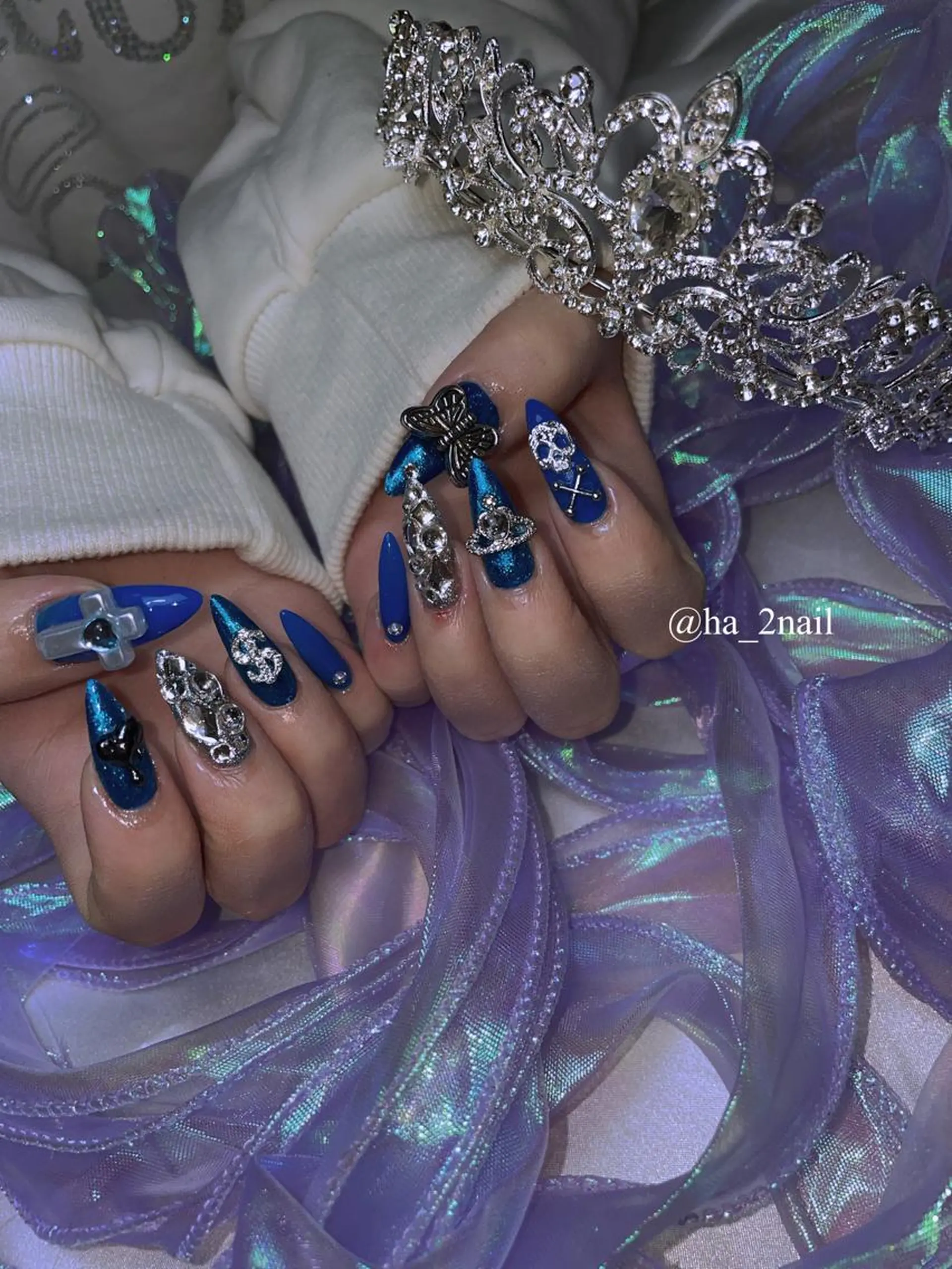 ネイル NAIL and EYELASH ALPHA.所属・ALPHA. 姫繇のネイルデザイン
