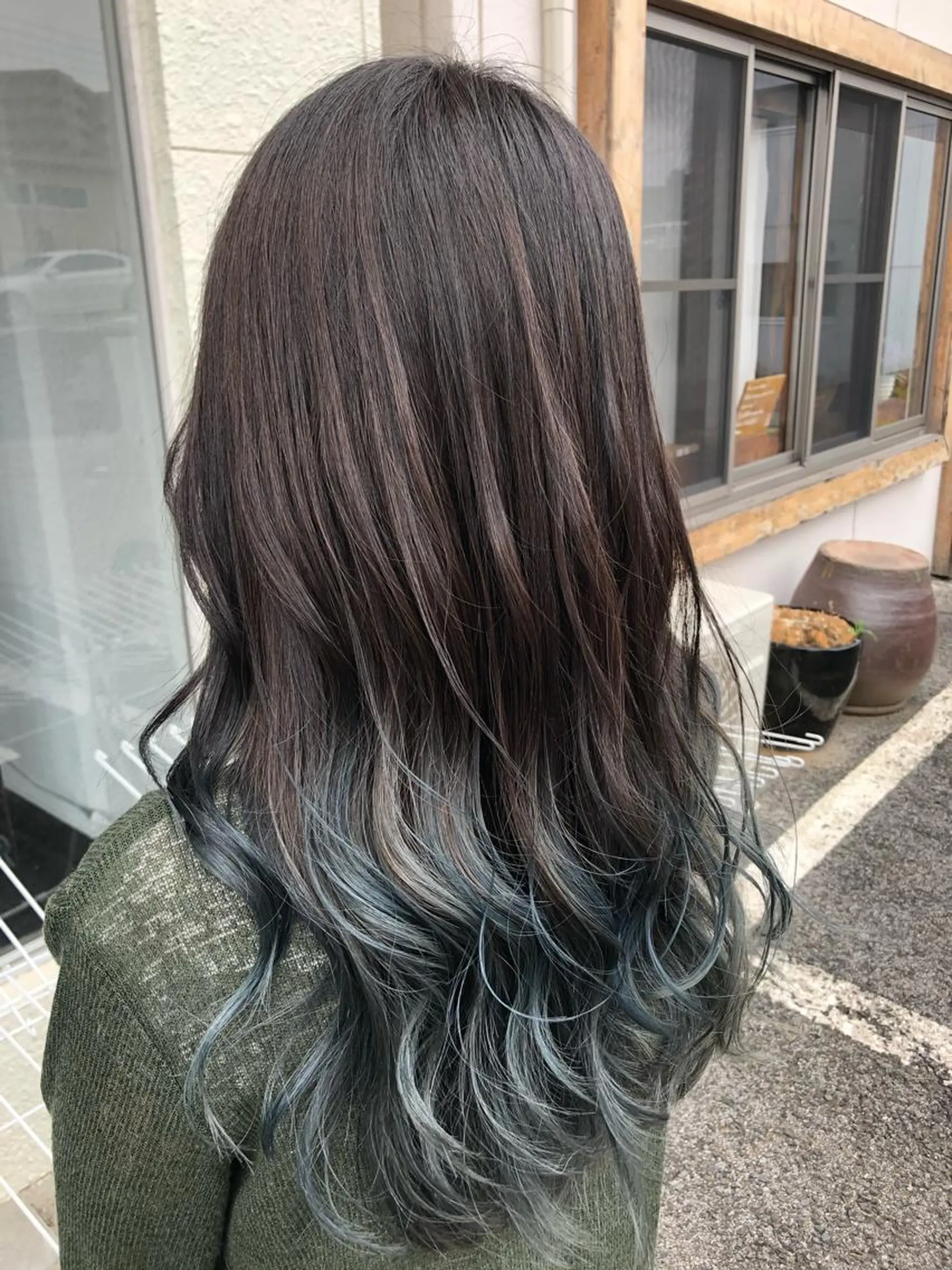 ロング カラー ヘアアレンジ グラデーションカラー ATOLL所属・ATOLL 武藤のヘアスタイル