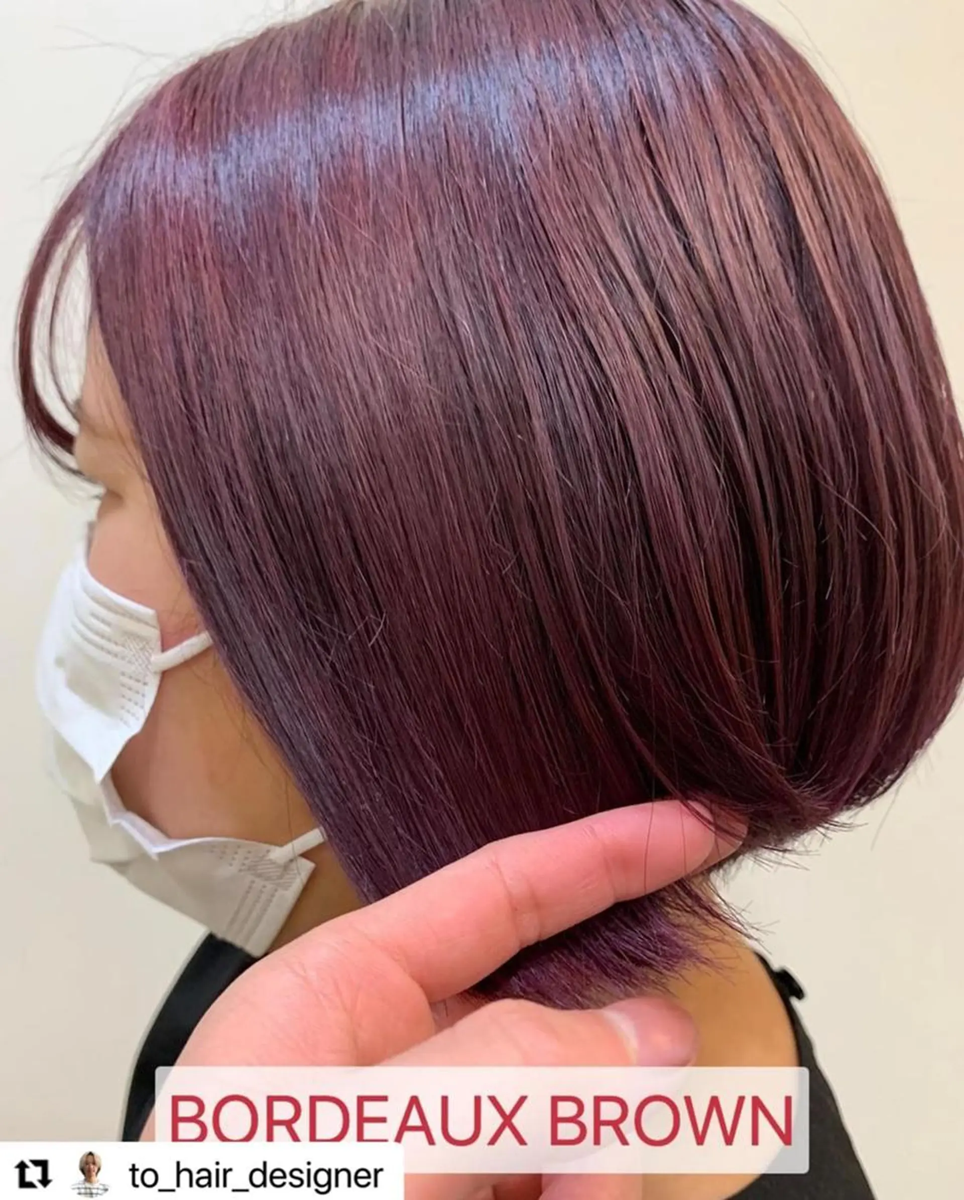 ミディアム カラー メンズ 学生(メンズ向け) ボルドーカラー ブラウンカラー 学生 トリートメント 🩷Eny terrace🩷のヘアスタイル